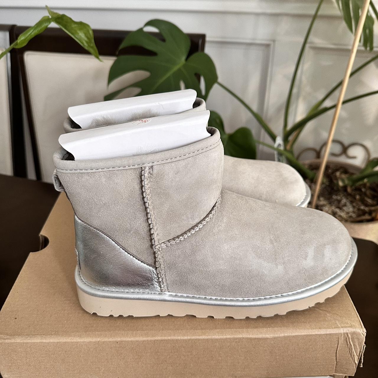 ugg classic mini ii metallic