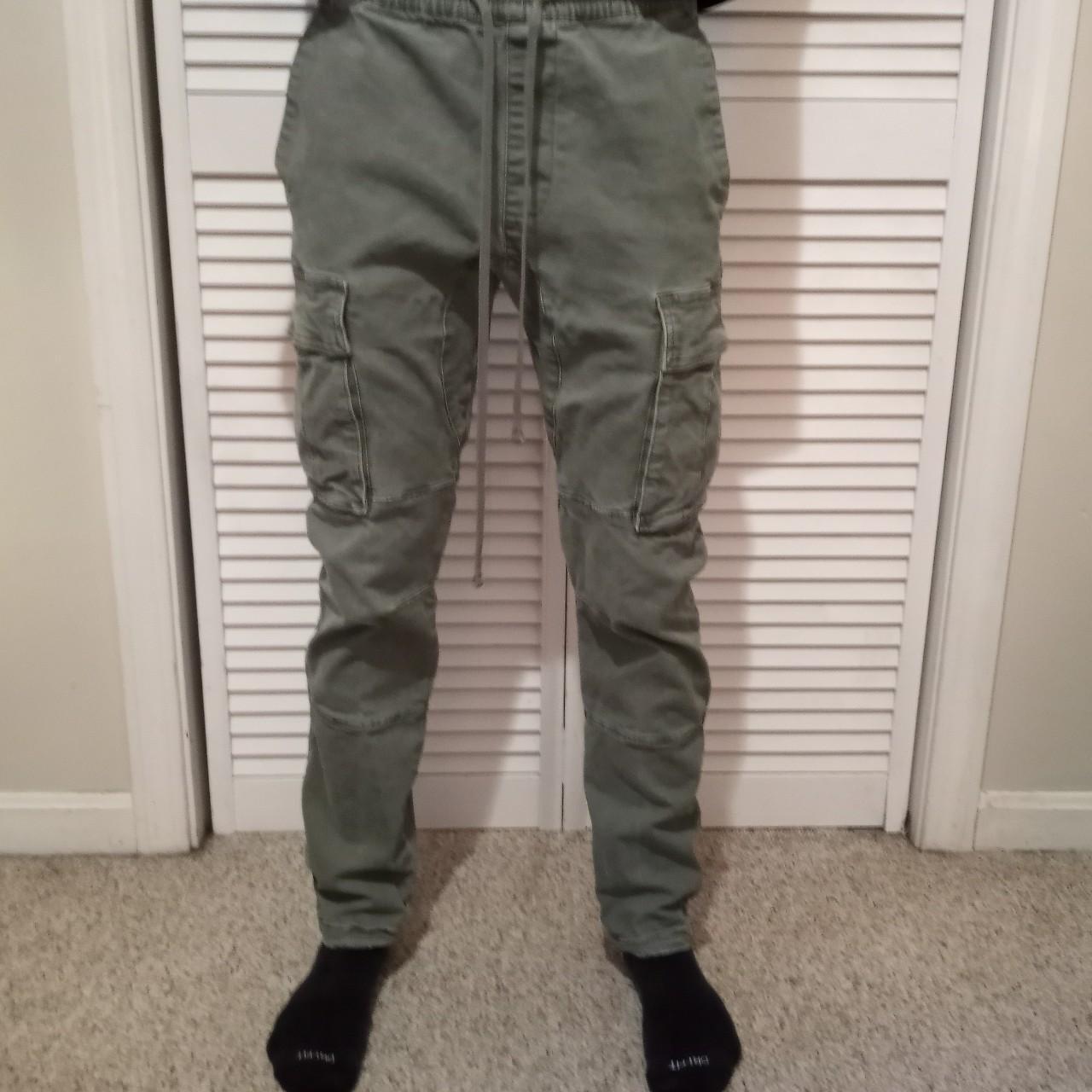 Pacsun Olive Cargos I've worn these many times... - Depop