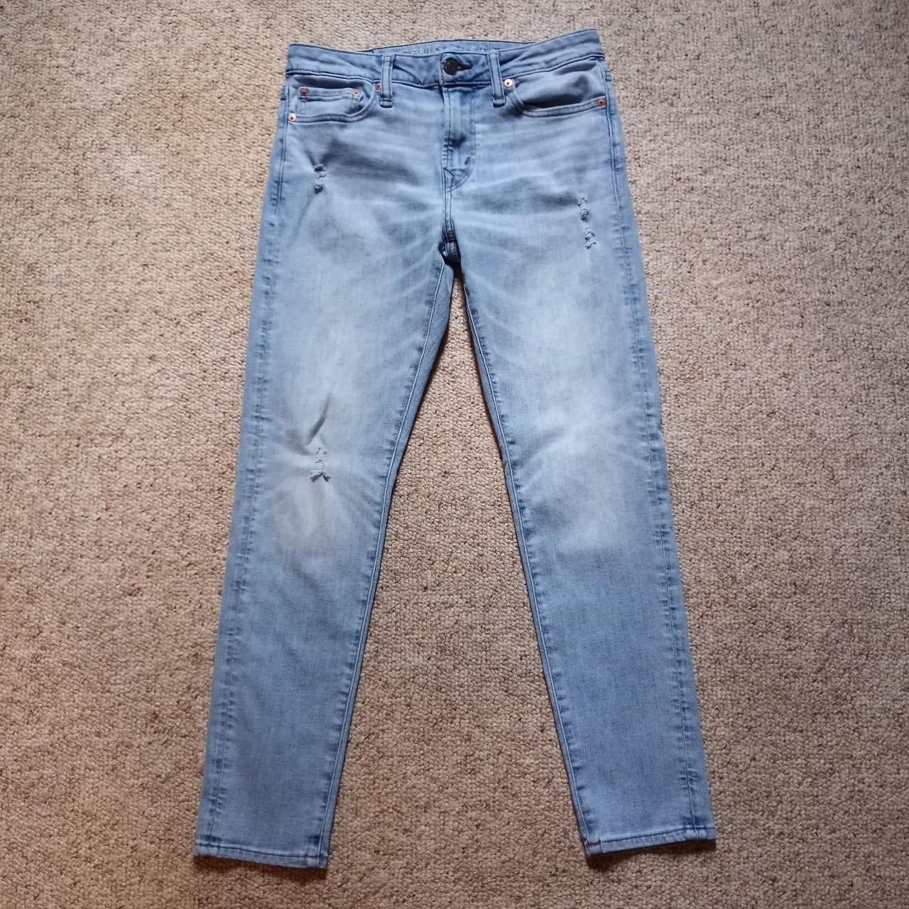 American Eagle Slim Jeans These jeans just no... - Depop