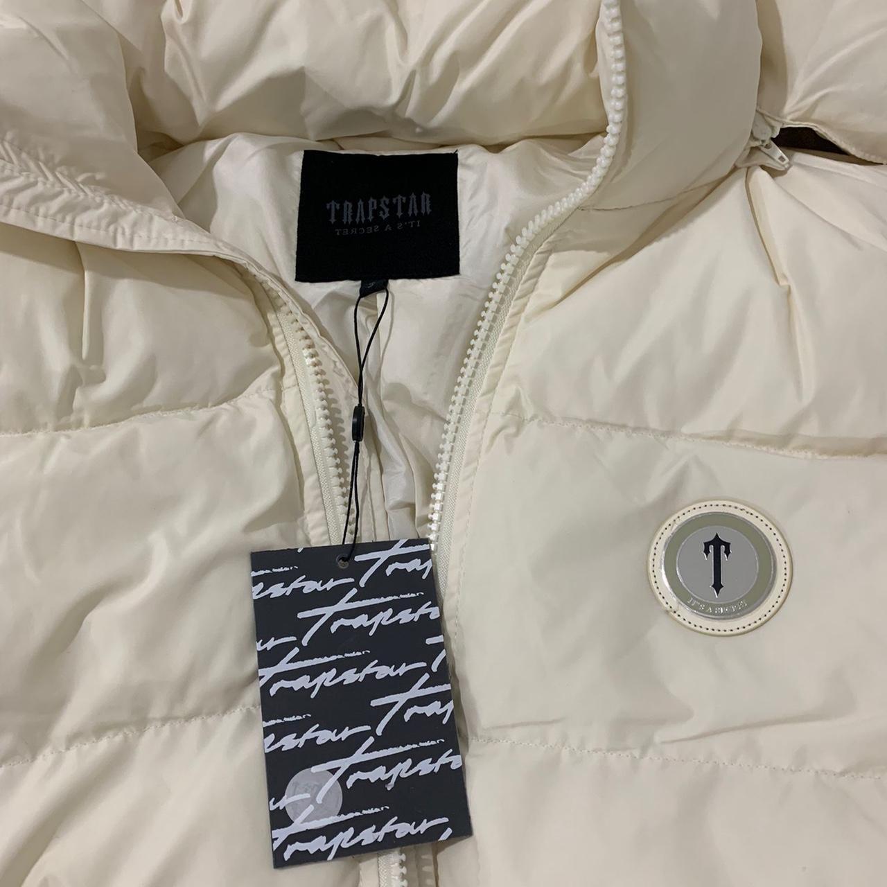 Trapstar Irongate jacket detachable hood cream. Depop