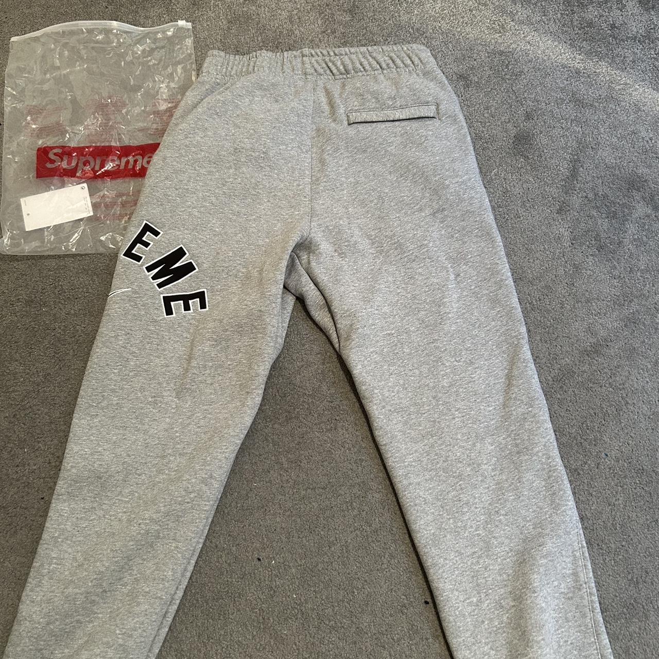 Nike x supreme trackies worn once flaws less men's M... - Depop