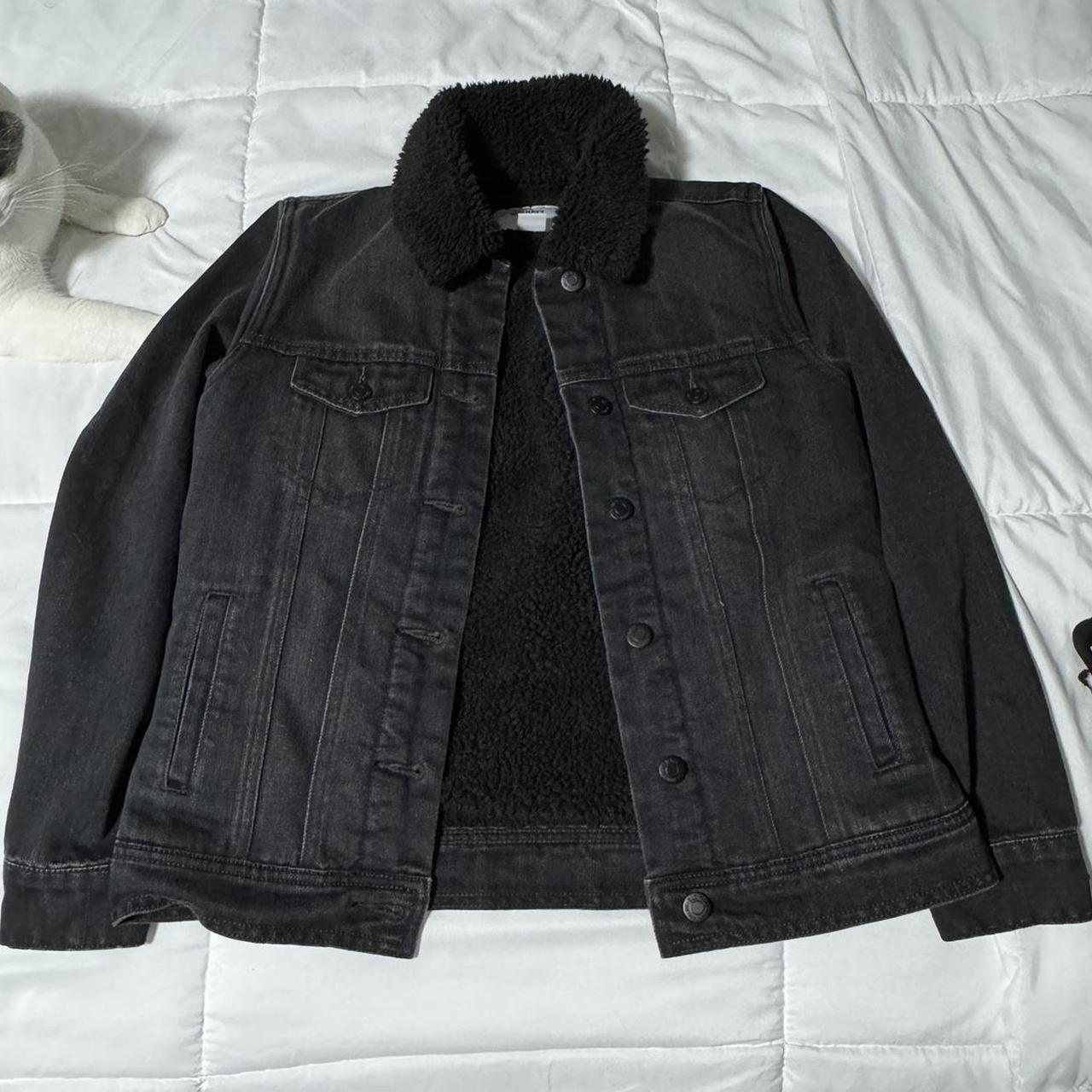 Old Navy Women's Jacket Black XS – Old Navy black sherpa