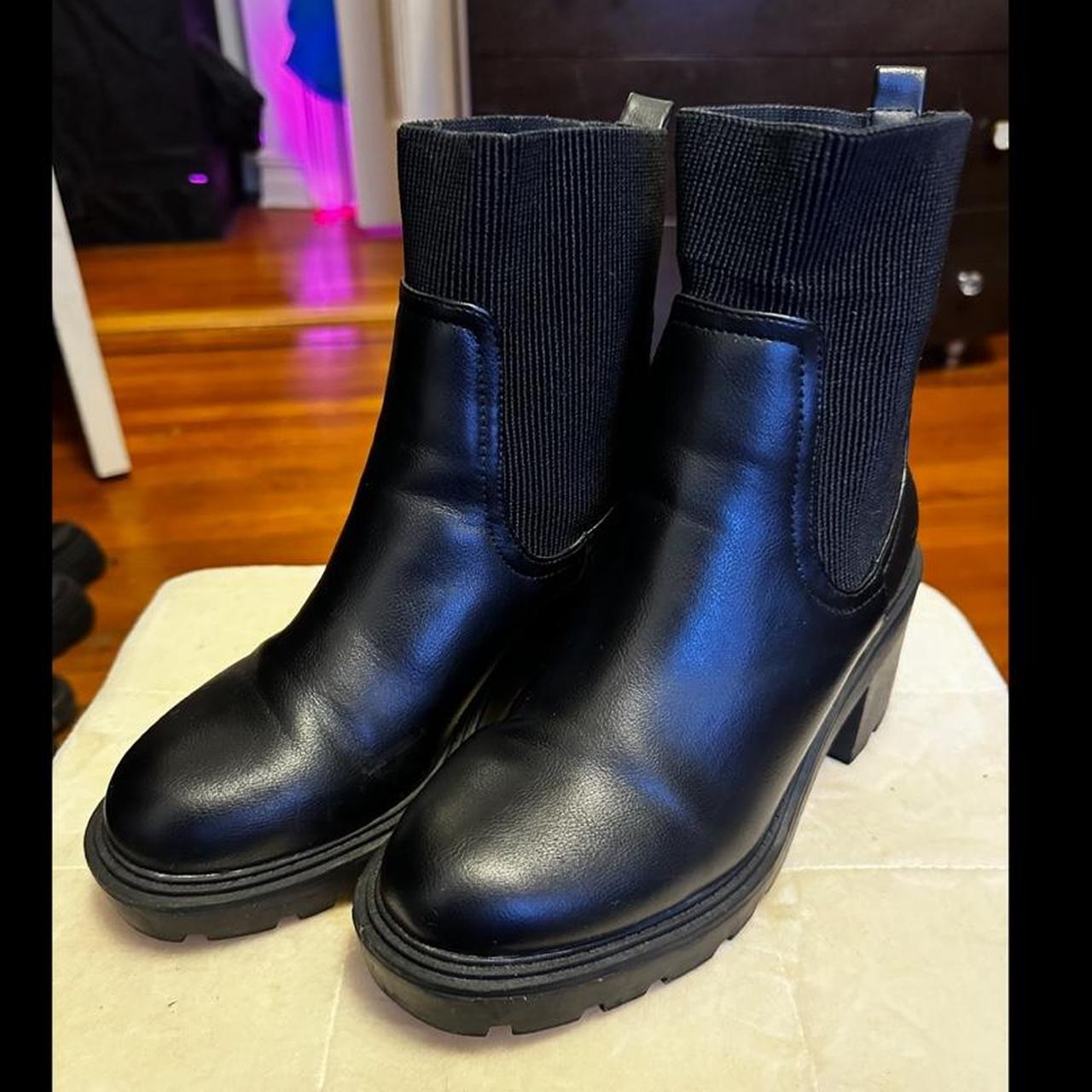 Black above the ankle boots from primark size 7 only... - Depop