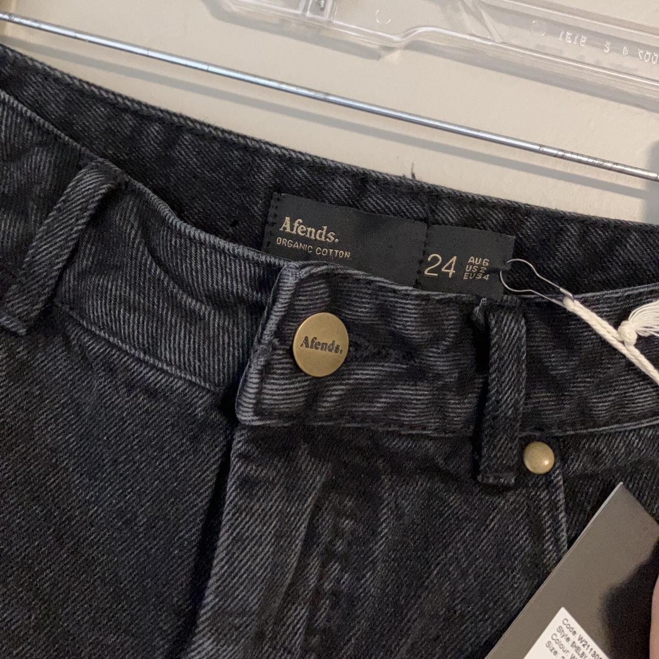Afends Women's Black and Grey Shorts (8)