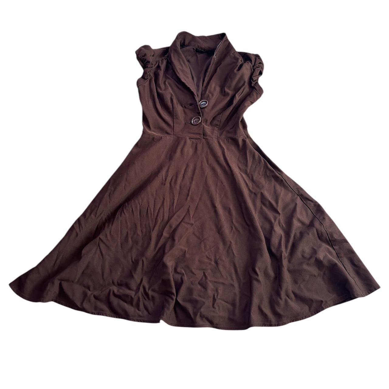 Ruby Rox Women's A-line Dress - Brown - 7 – Ruby … - image 2