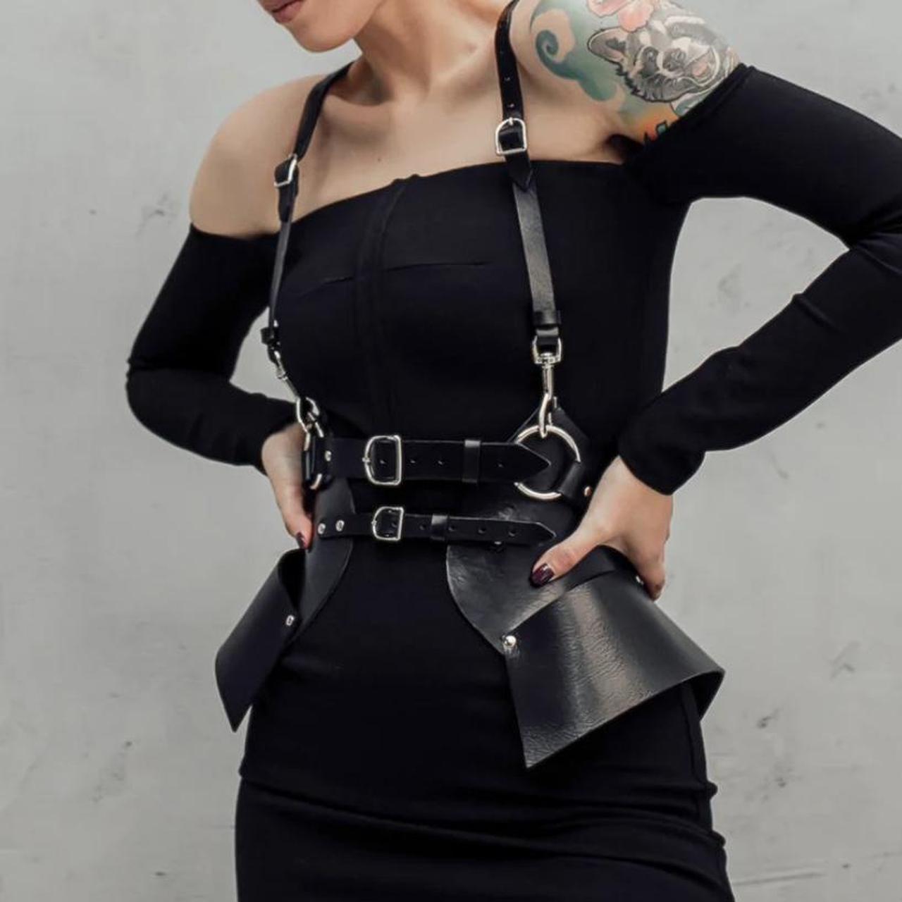 Leather Harness | Dita Corset Belt from Bleak 
