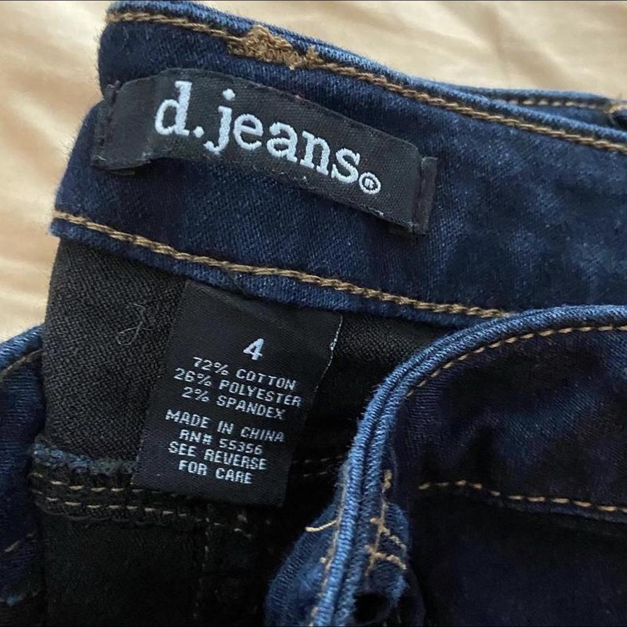 $15 , d. jeans, size 4, worn a few times but i don’t