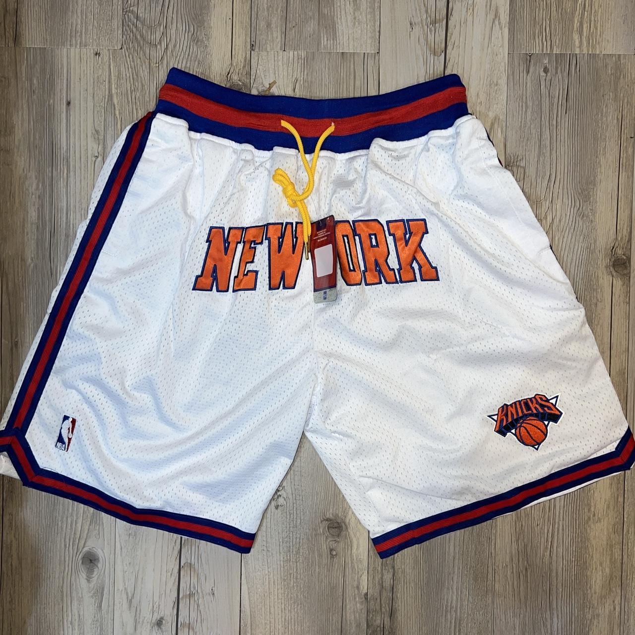 Throwback knicks sale shorts