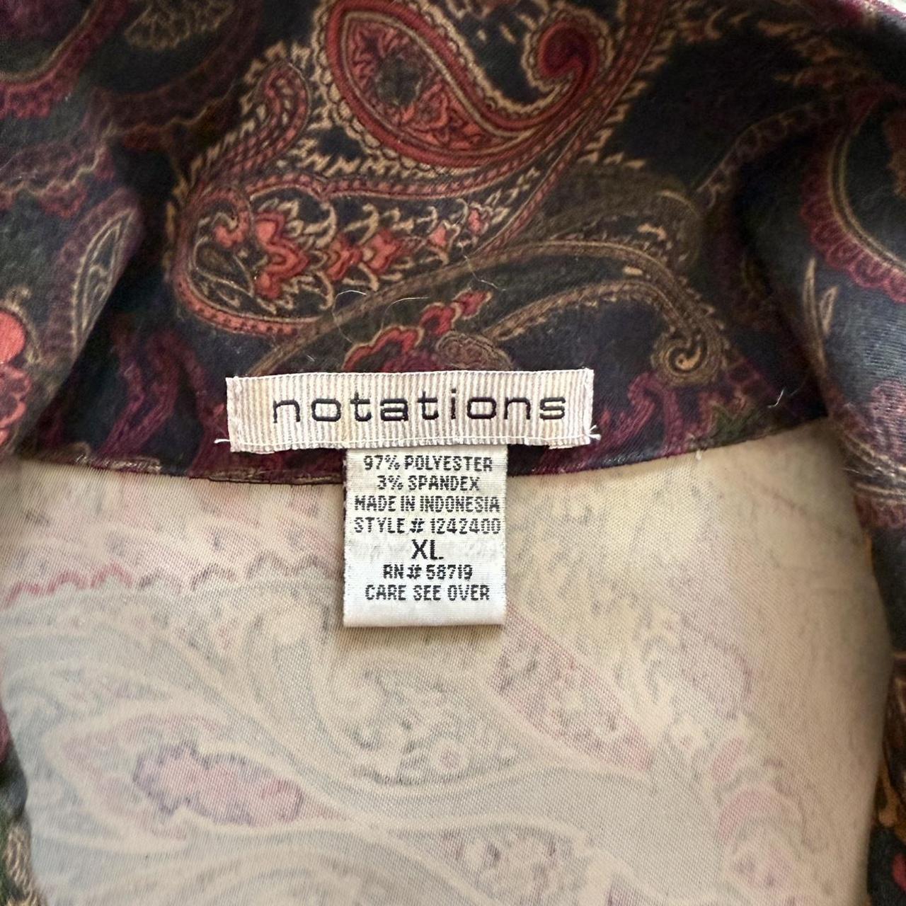 Notations Women's Lightweight Jacket - Multi/Brow… - image 4