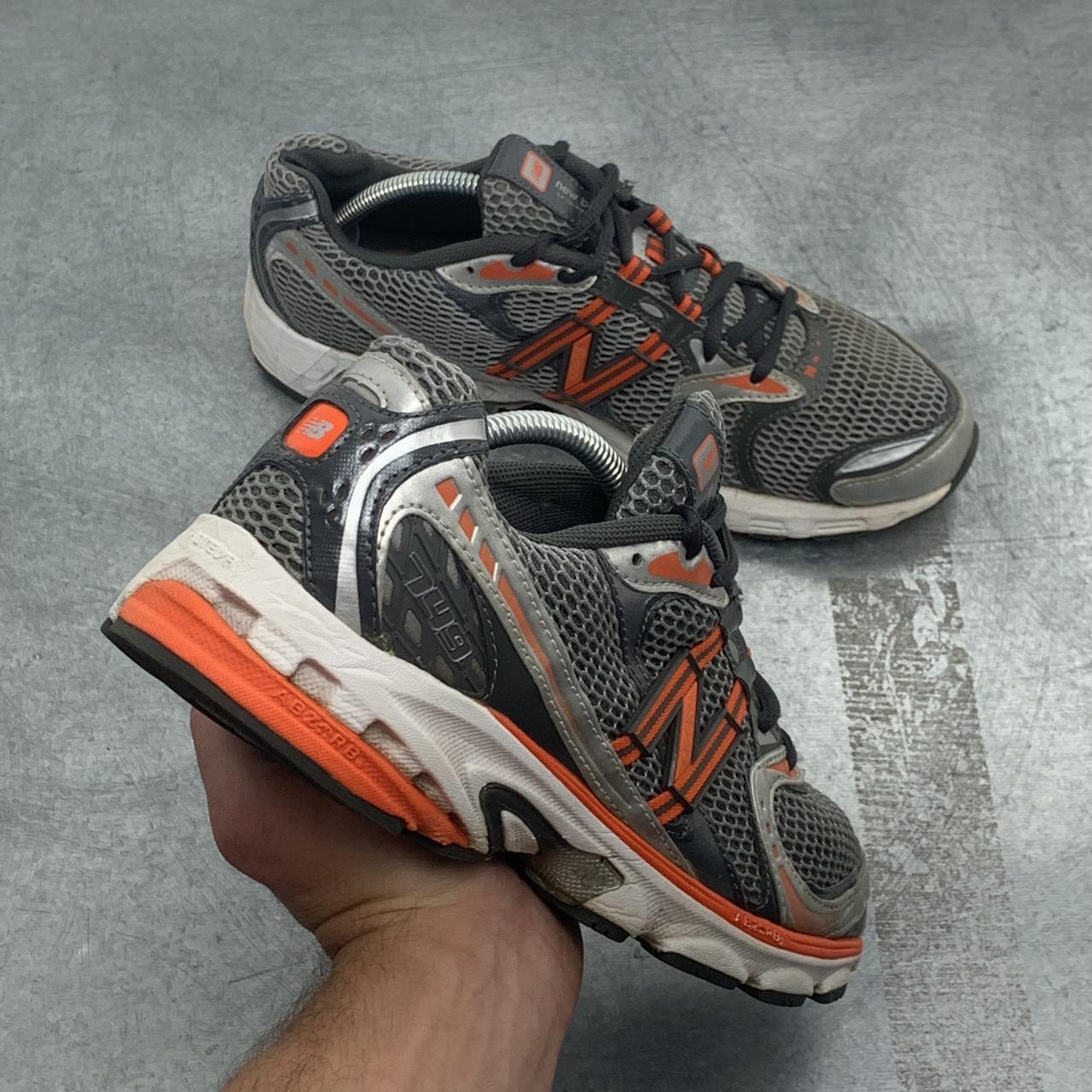 New Balance 749 grey orange Size UK 8 men s EU. Depop