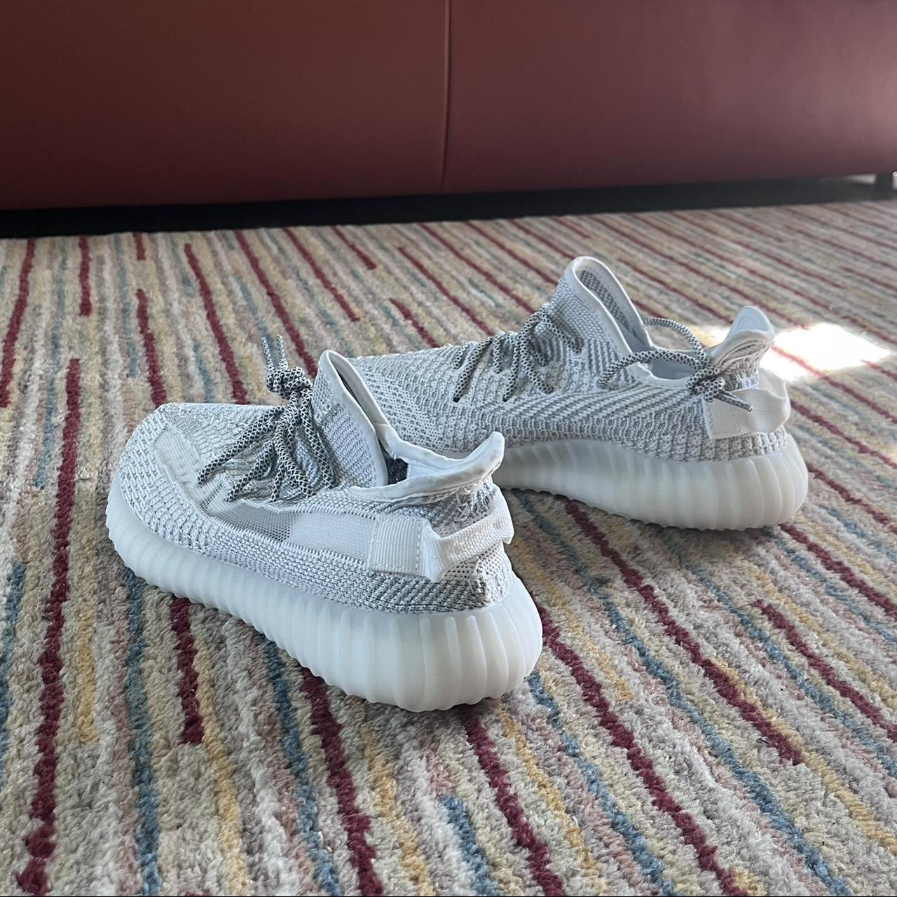 yeezy bone and blue