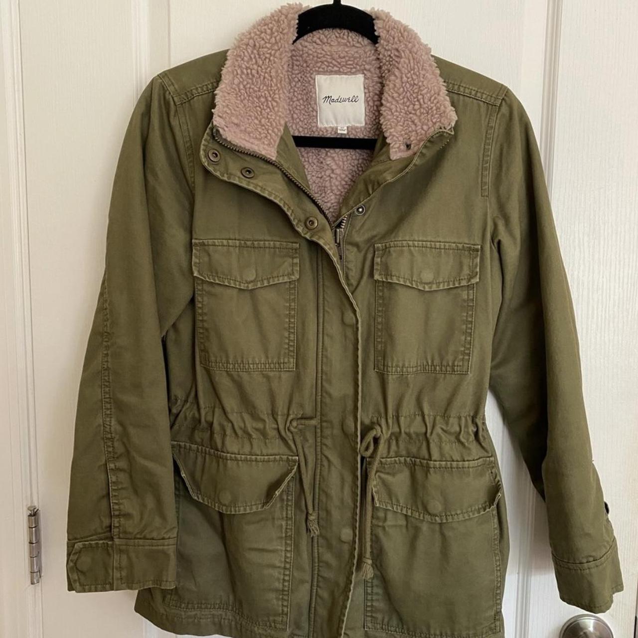 Madewell Sherpa-Trimmed store Surplus Jacket