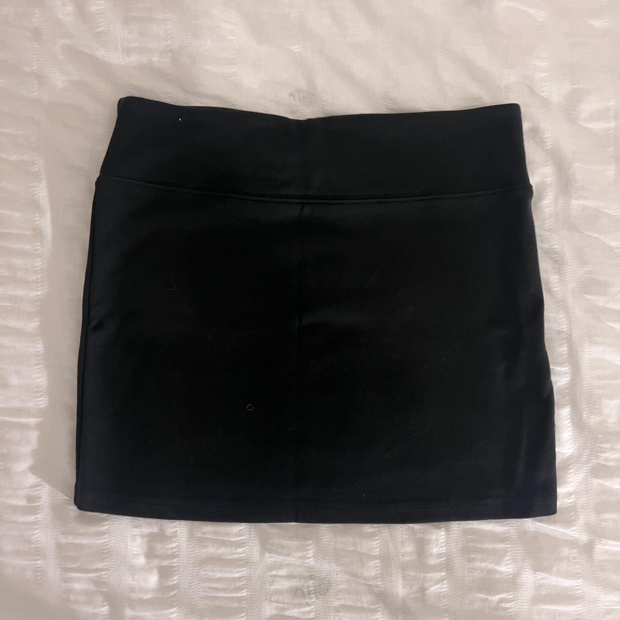 Glassons Black Mini Skirt - worn once - $10 tracked... - Depop