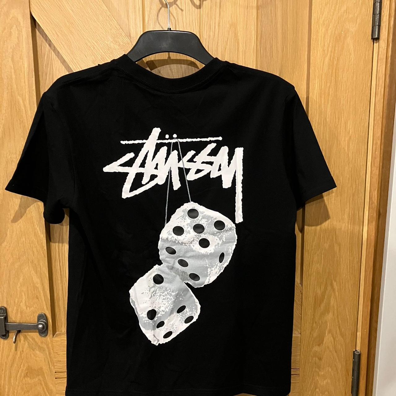 Black dice stussy shirt - Depop