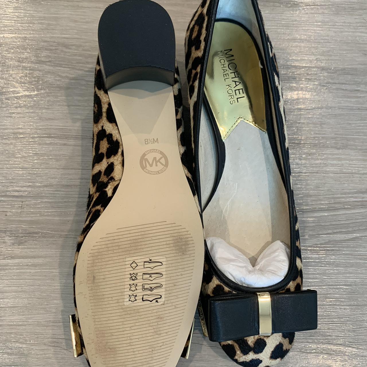 Michael fashion kors leopard heels