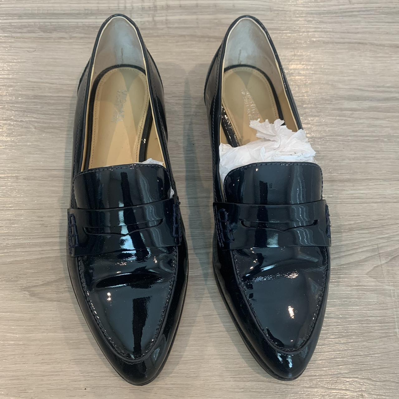 Michael kors loafers womens navy online