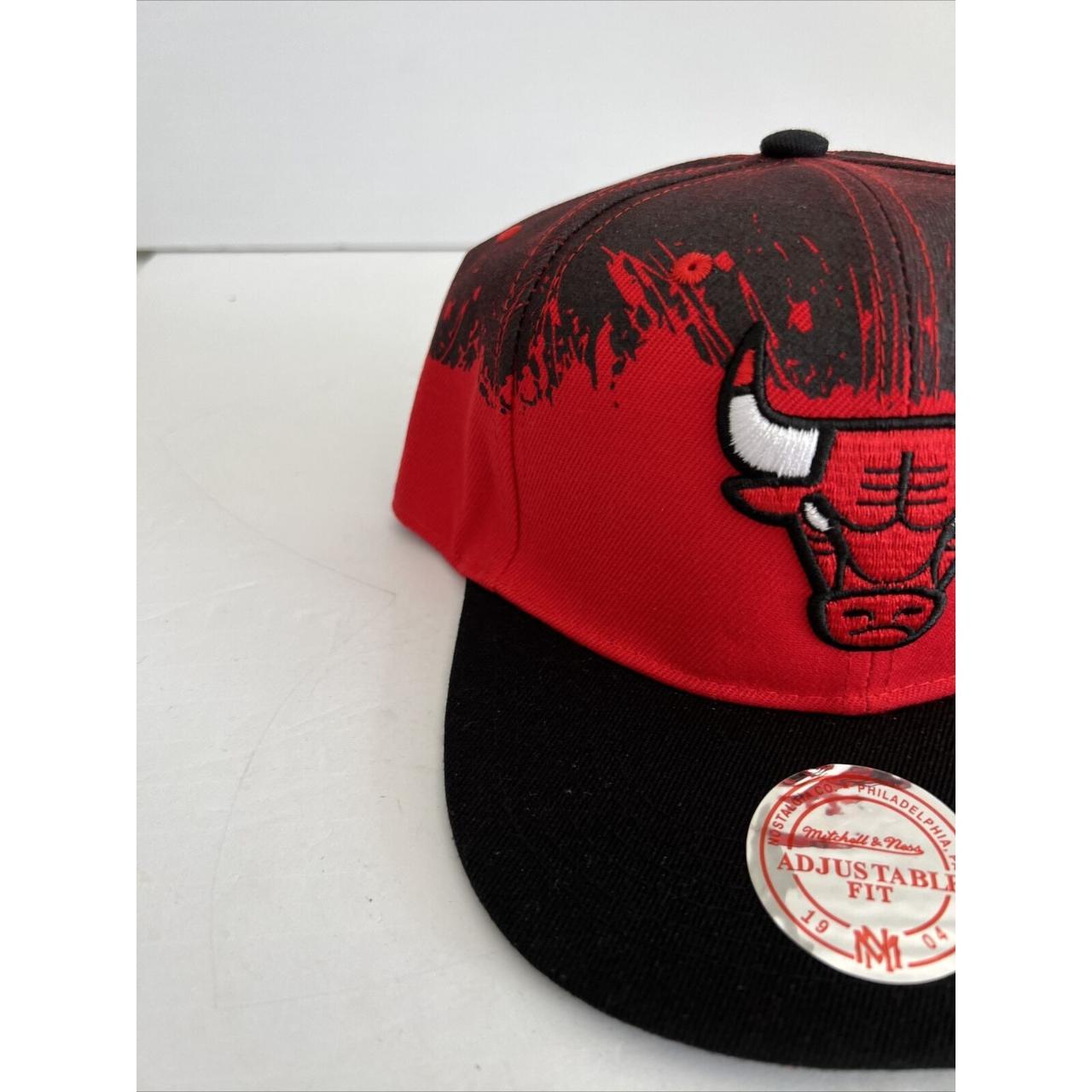 Chicago Bulls NBA Mitchell & Ness Black Red - Depop