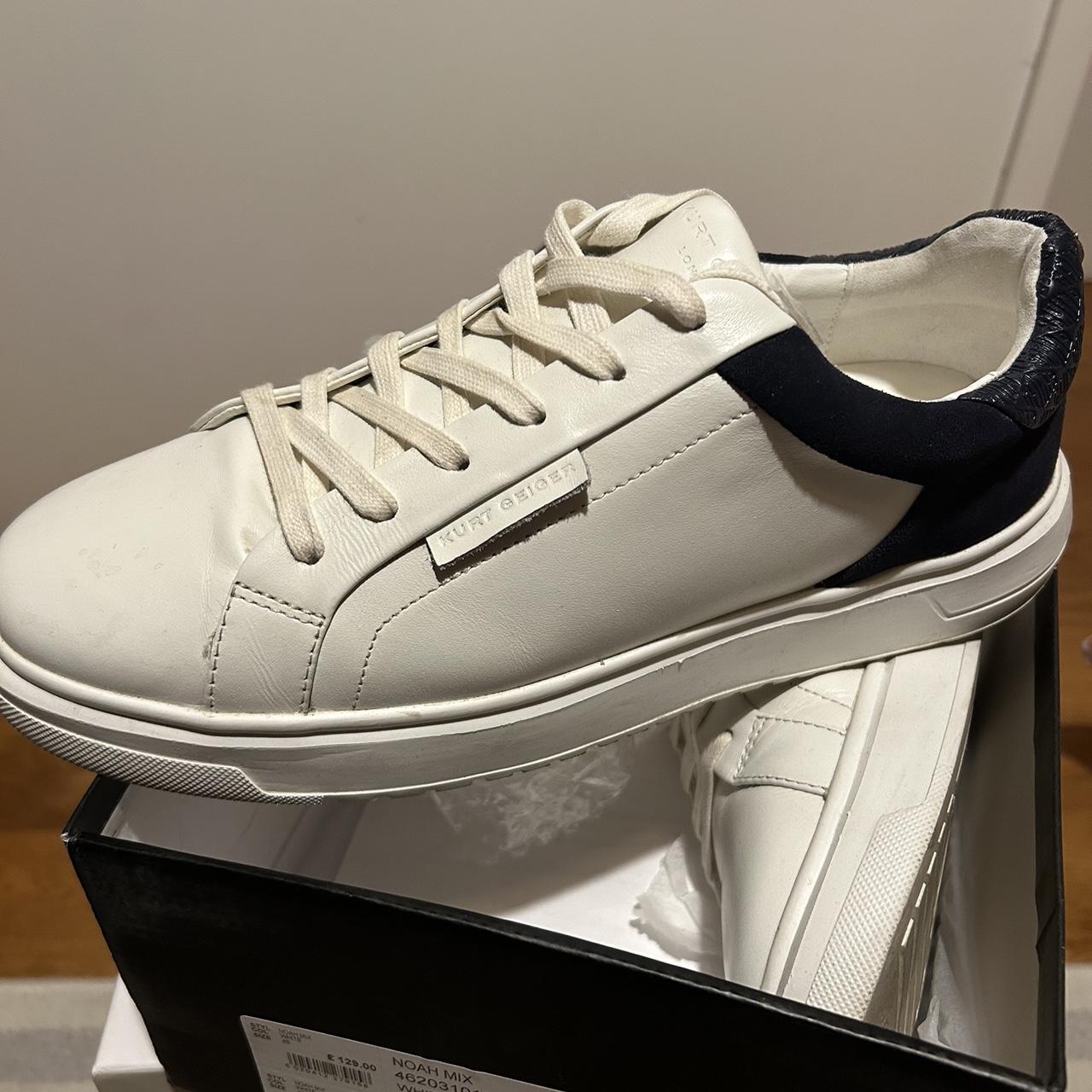 Kurt Geiger Noah Mix trainers White leather Size... Depop