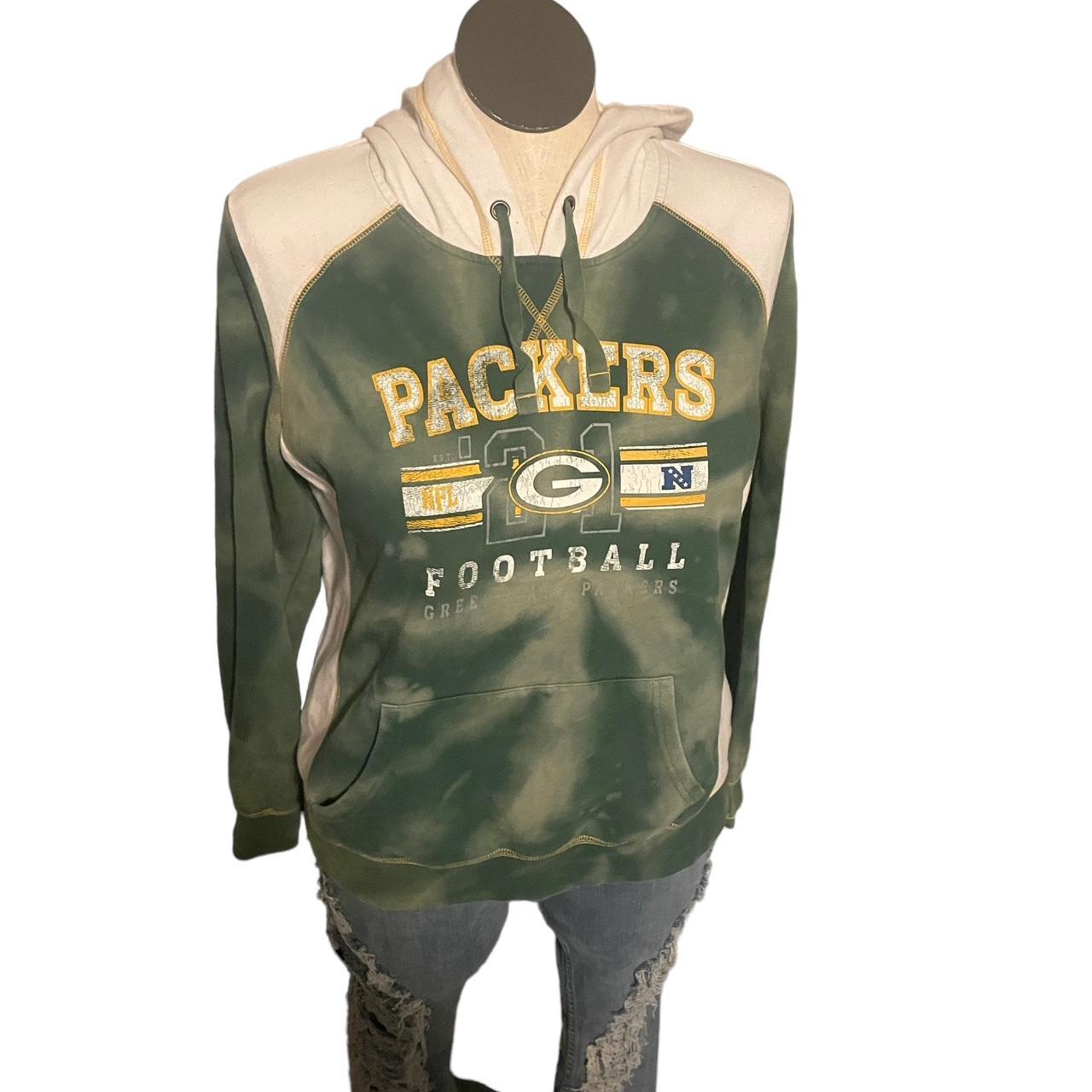 green bay packers tie dye hoodie