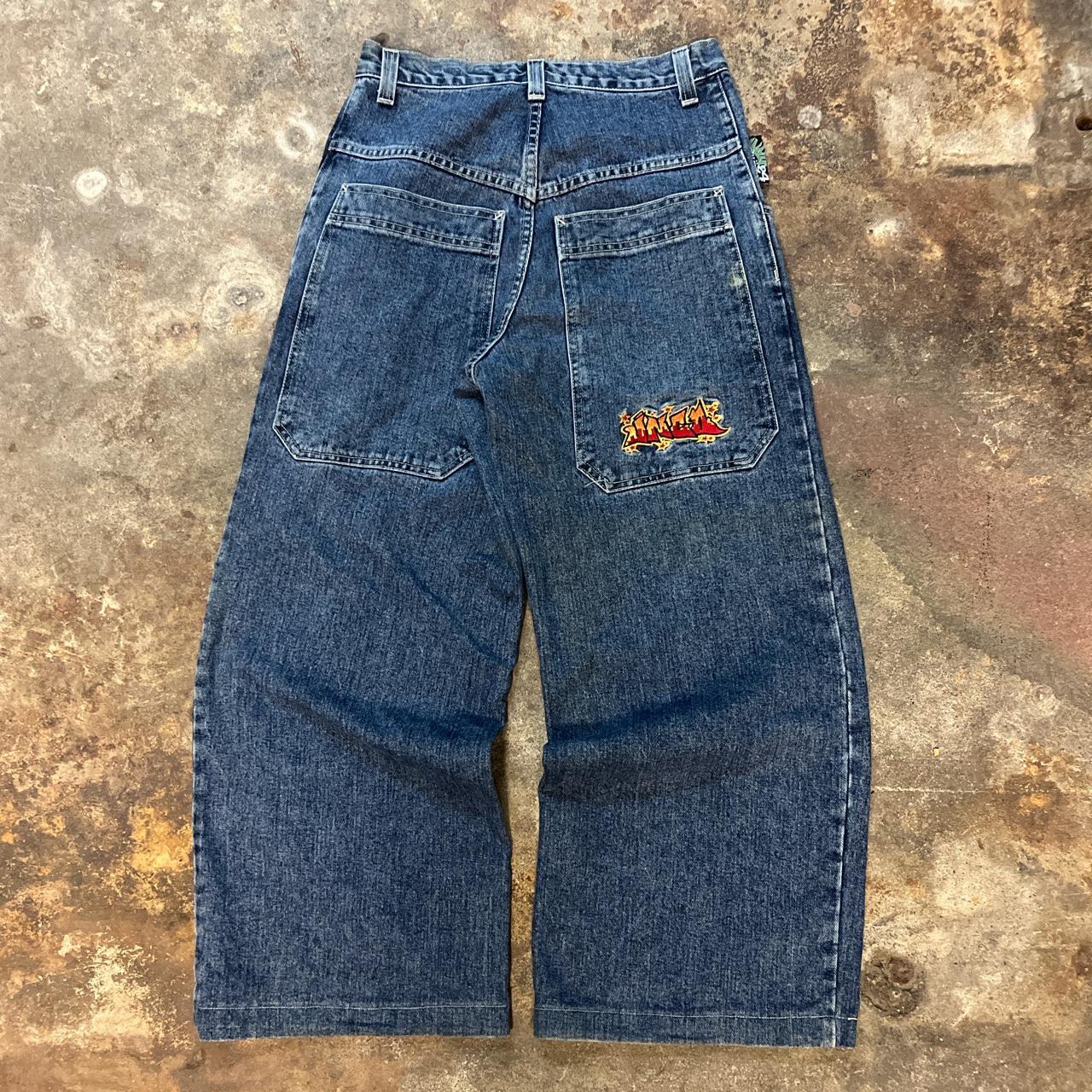 Late 90s baggy jnco skater jeans Made in the USA... - Depop
