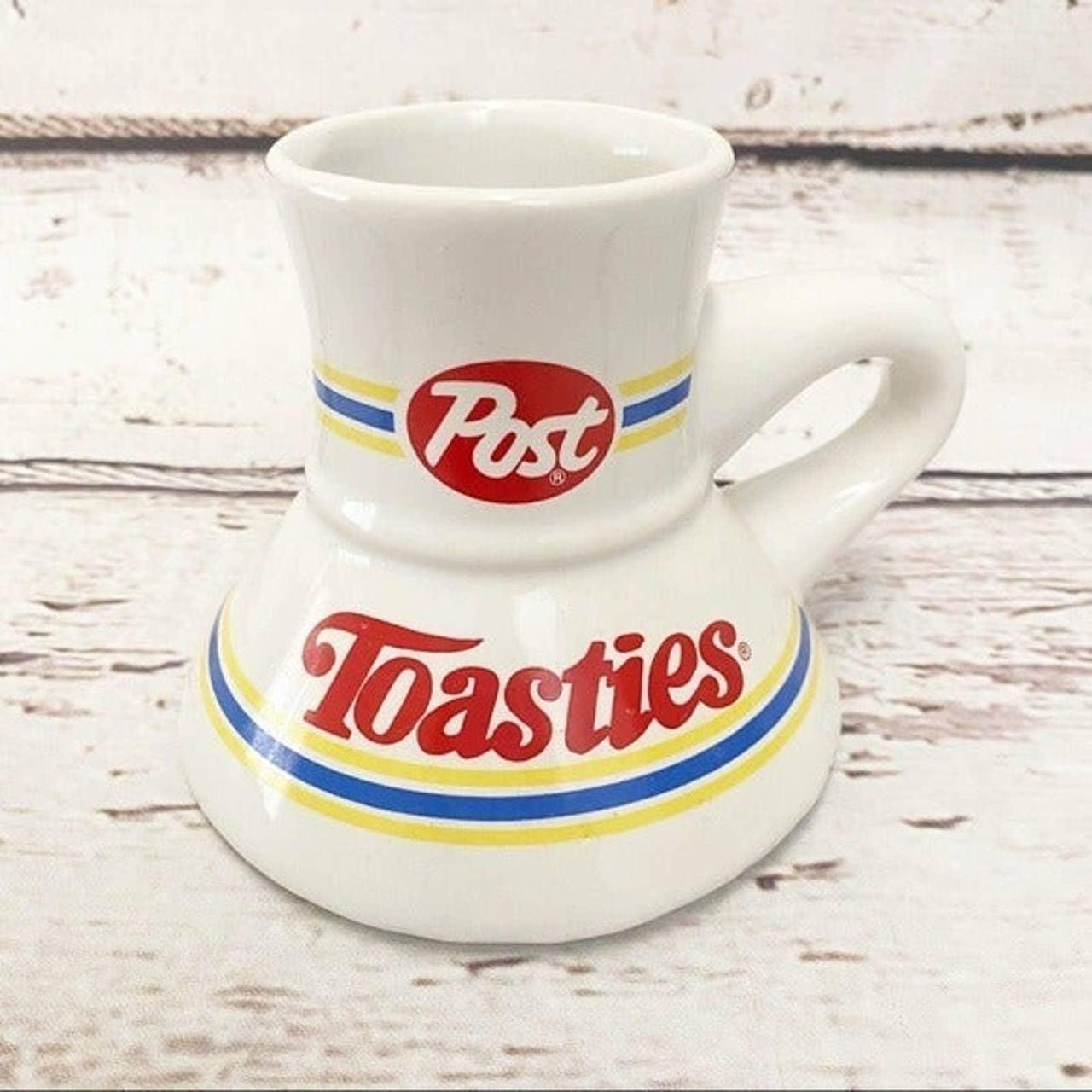 Collectible Post Toasties Wide Bottom No Spill Coffee Cup 