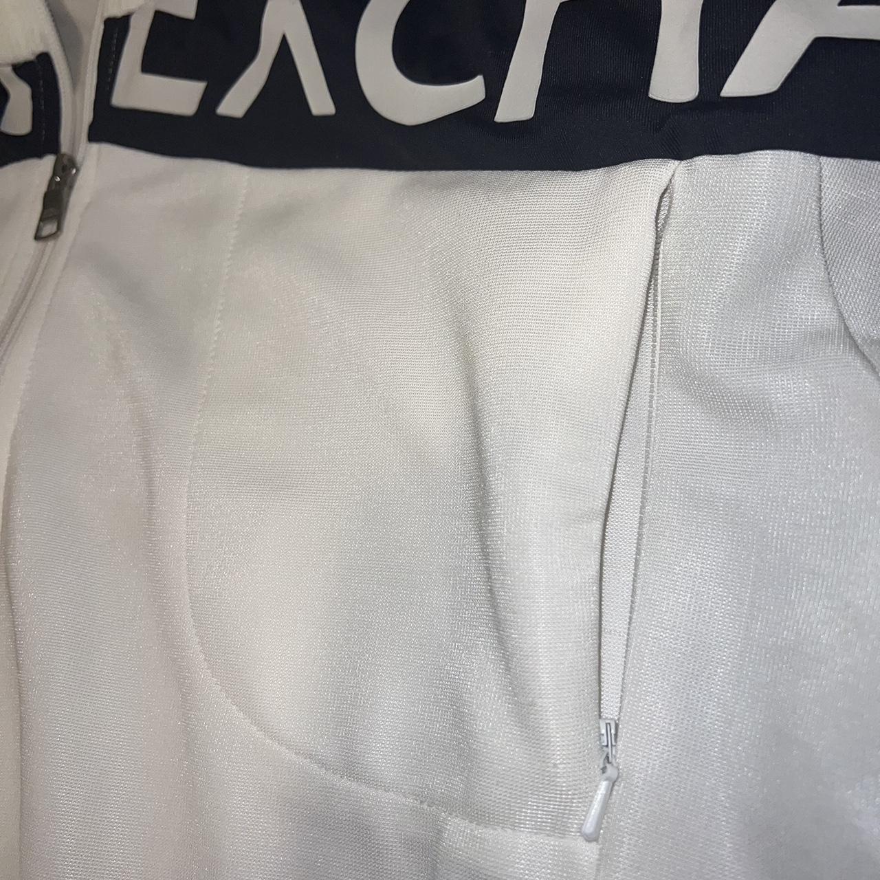 Armani Exchange White Mens Xl Jacket Good Condition - Depop