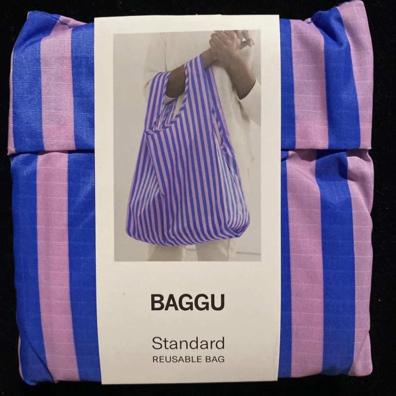 BAGGU Chocolate Plum Nylon Shoulder Bag