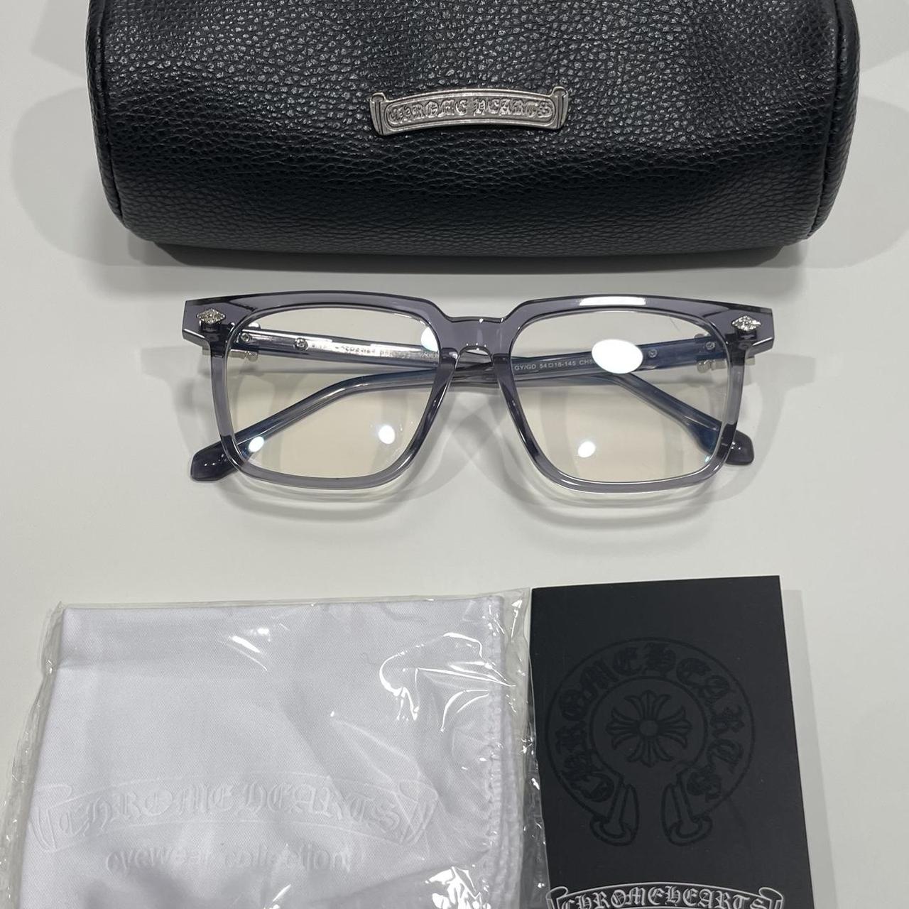 chrome-hearts-optical-glasses-non-prescription-depop