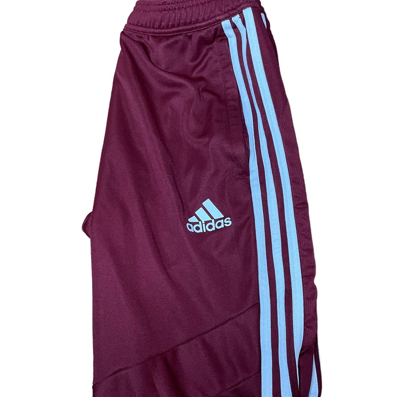 Adidas Men's Burgundy Joggerstracksuits Depop
