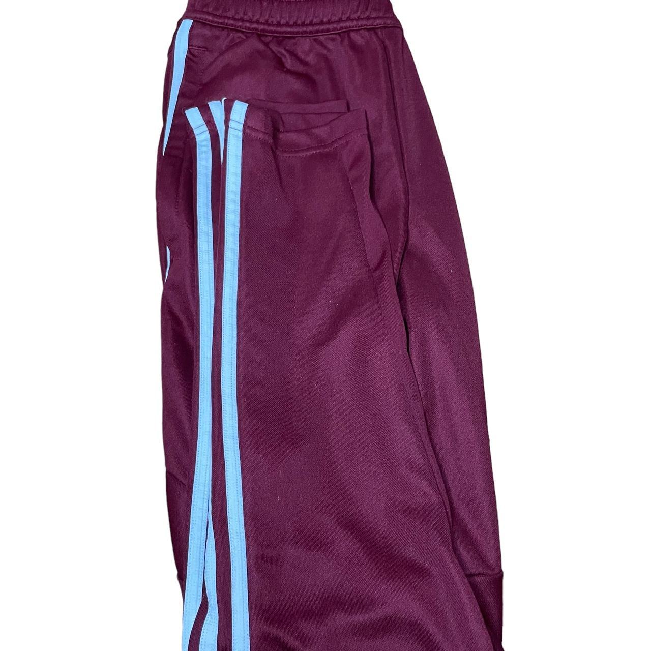 Adidas Men's Burgundy Joggerstracksuits Depop