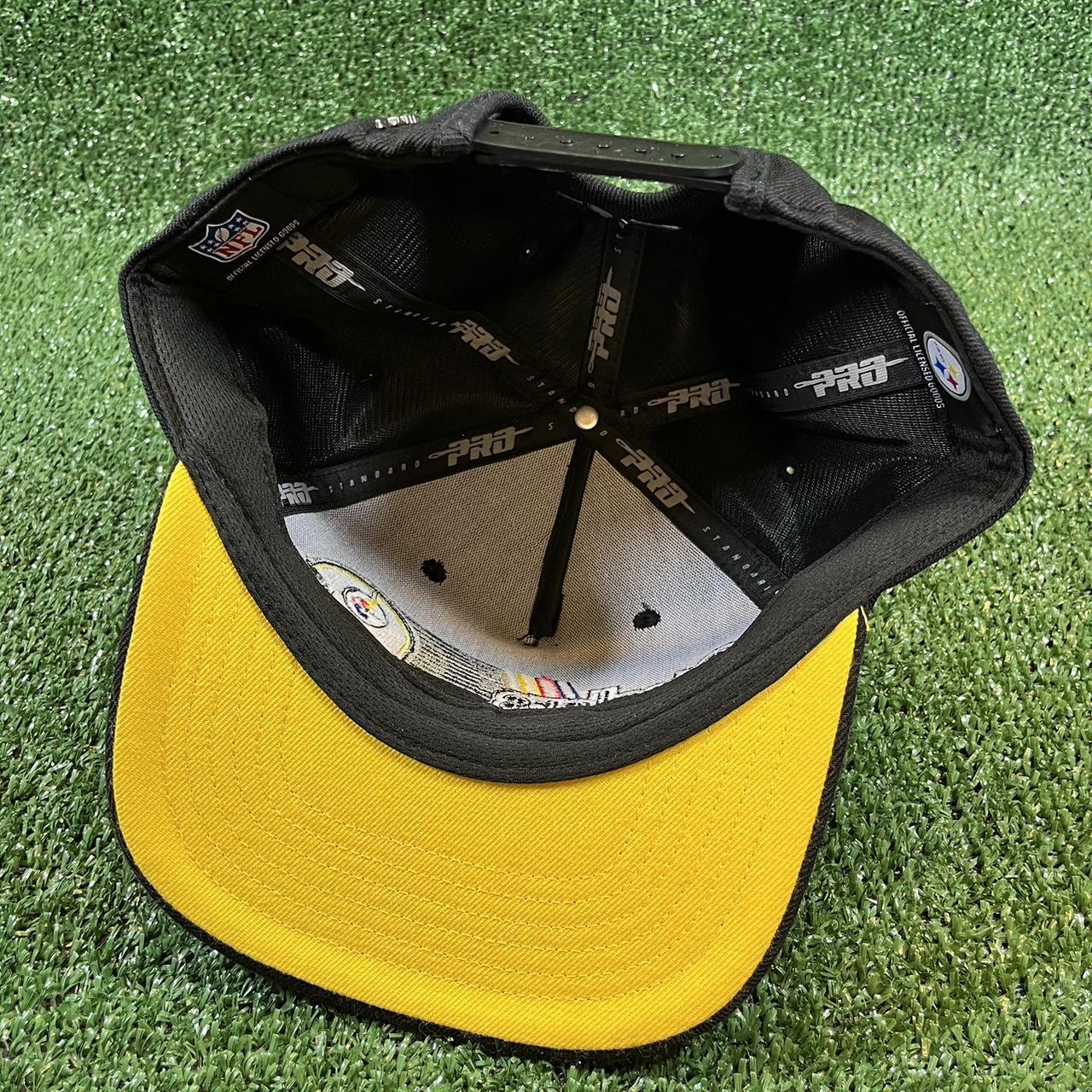 Pro Standard Pittsburgh Steelers Old English Logo Snapback Hat (Yellow