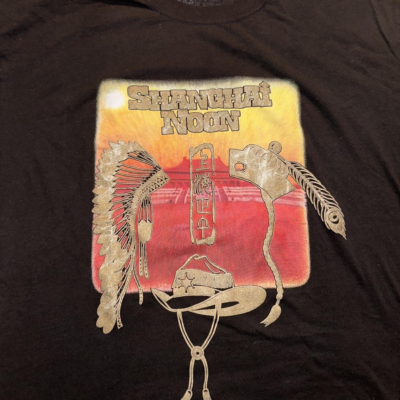 Shanghai Noon Movie promo tee t shirt Size L Pit to... - Depop