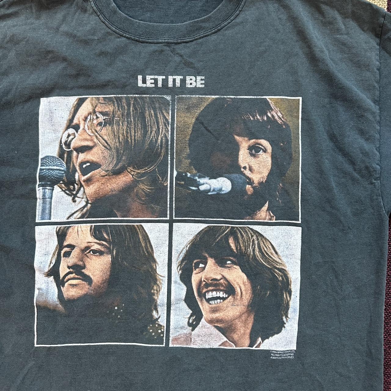 2004 Beatles let it be shirt, faded Small stain left... - Depop