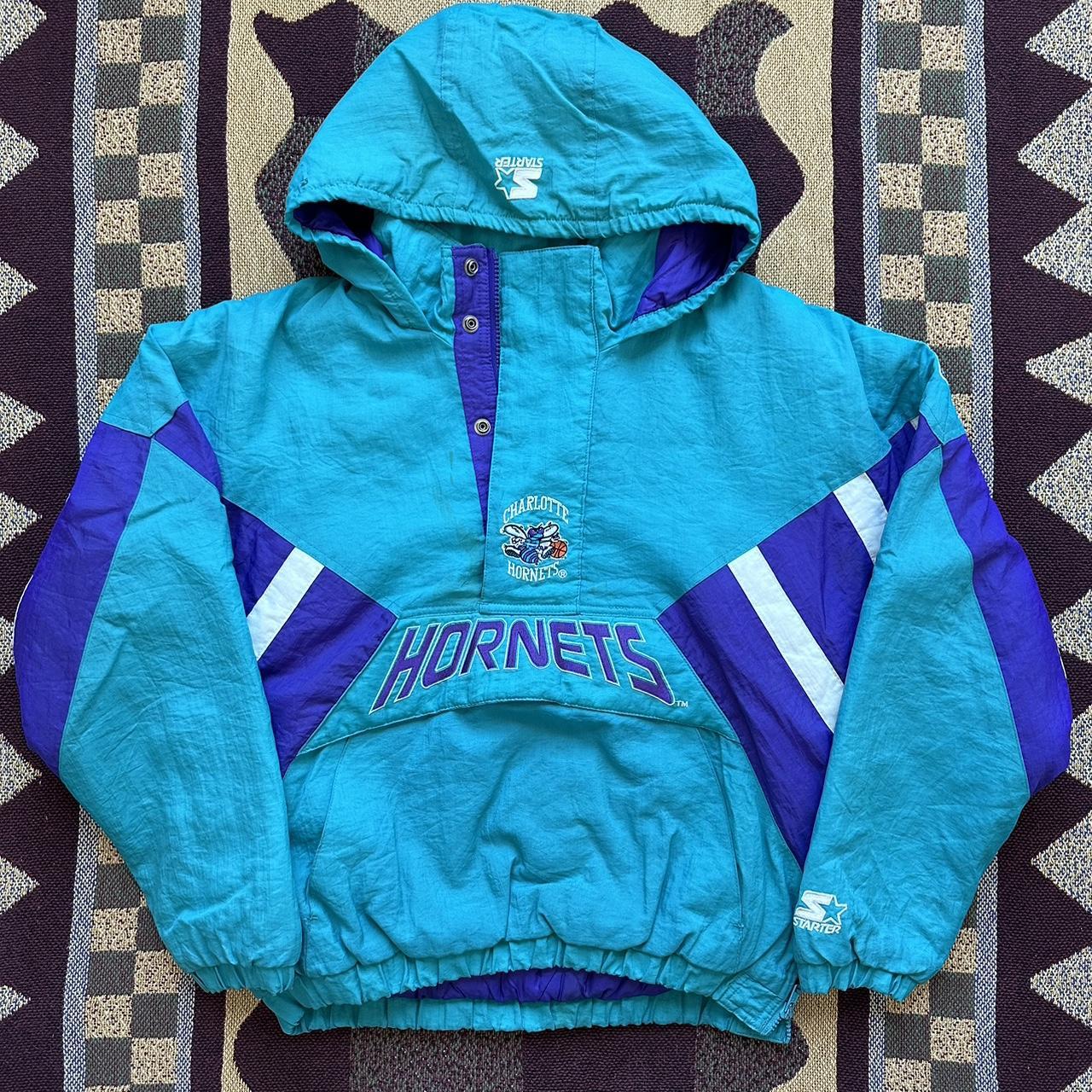 90s charlotte hornets hot sale starter jacket