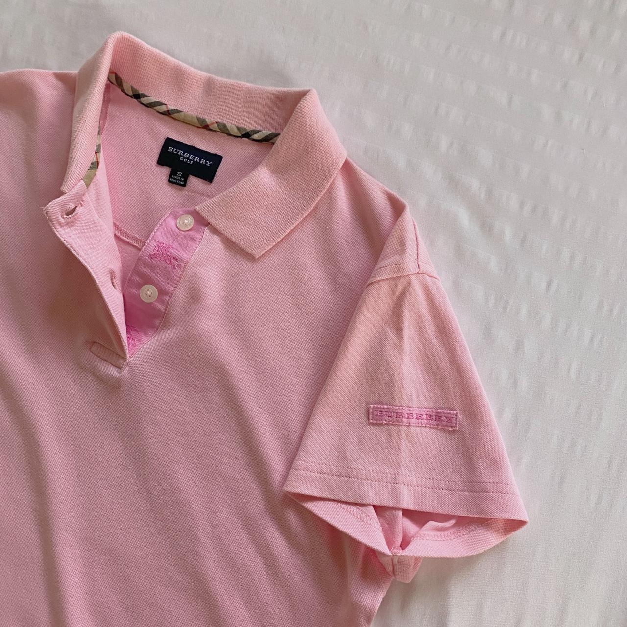 Burberry Women's Pink T-shirt (2)