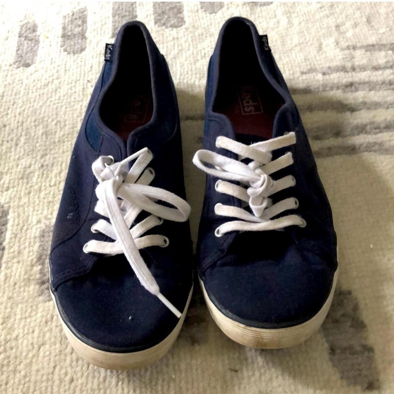 Super comfy navy blue keds. Good used condition.... - Depop