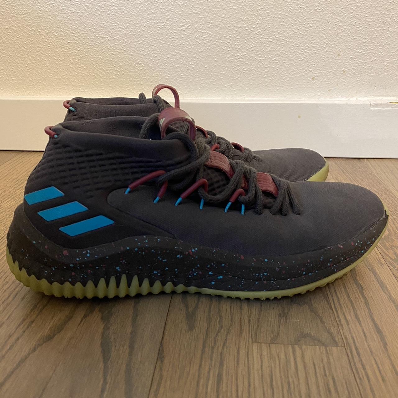 Adidas dame 4 glow in hot sale the park