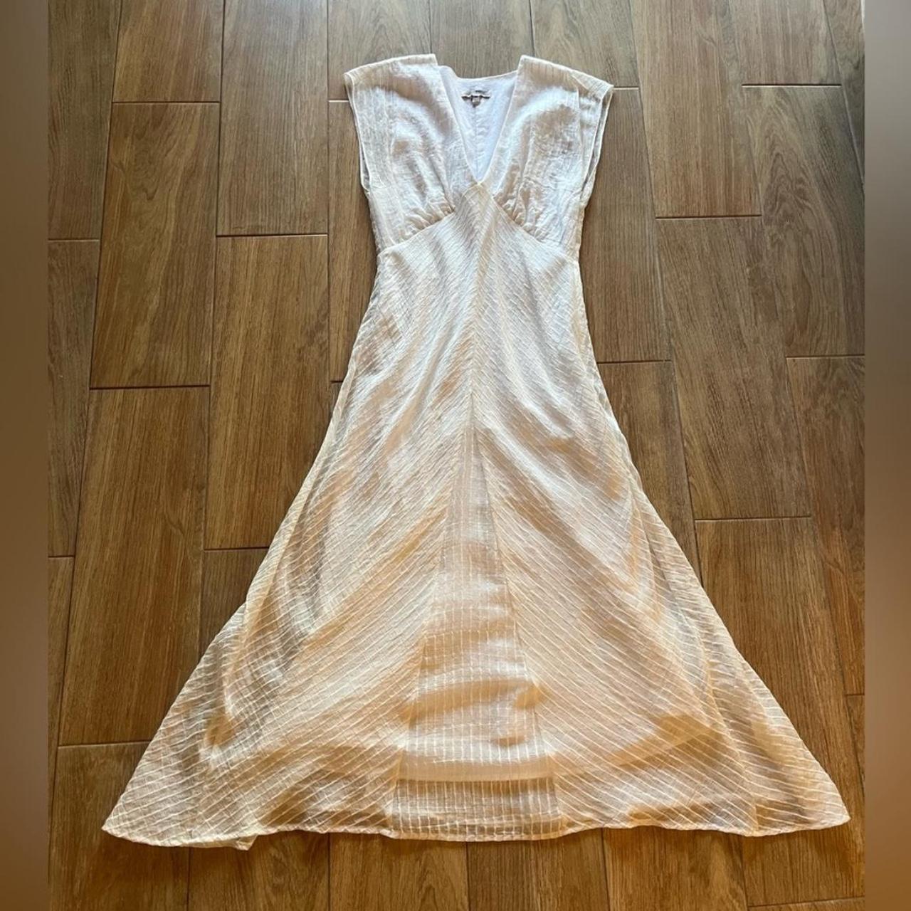 Joie white linen dress best sale