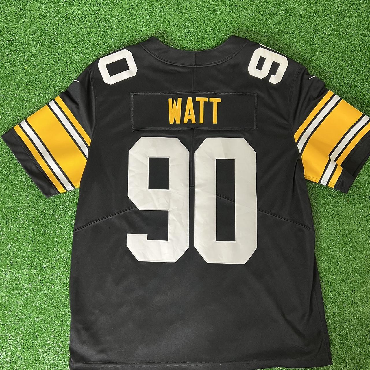 Tj watt jersey -color:black and - Depop