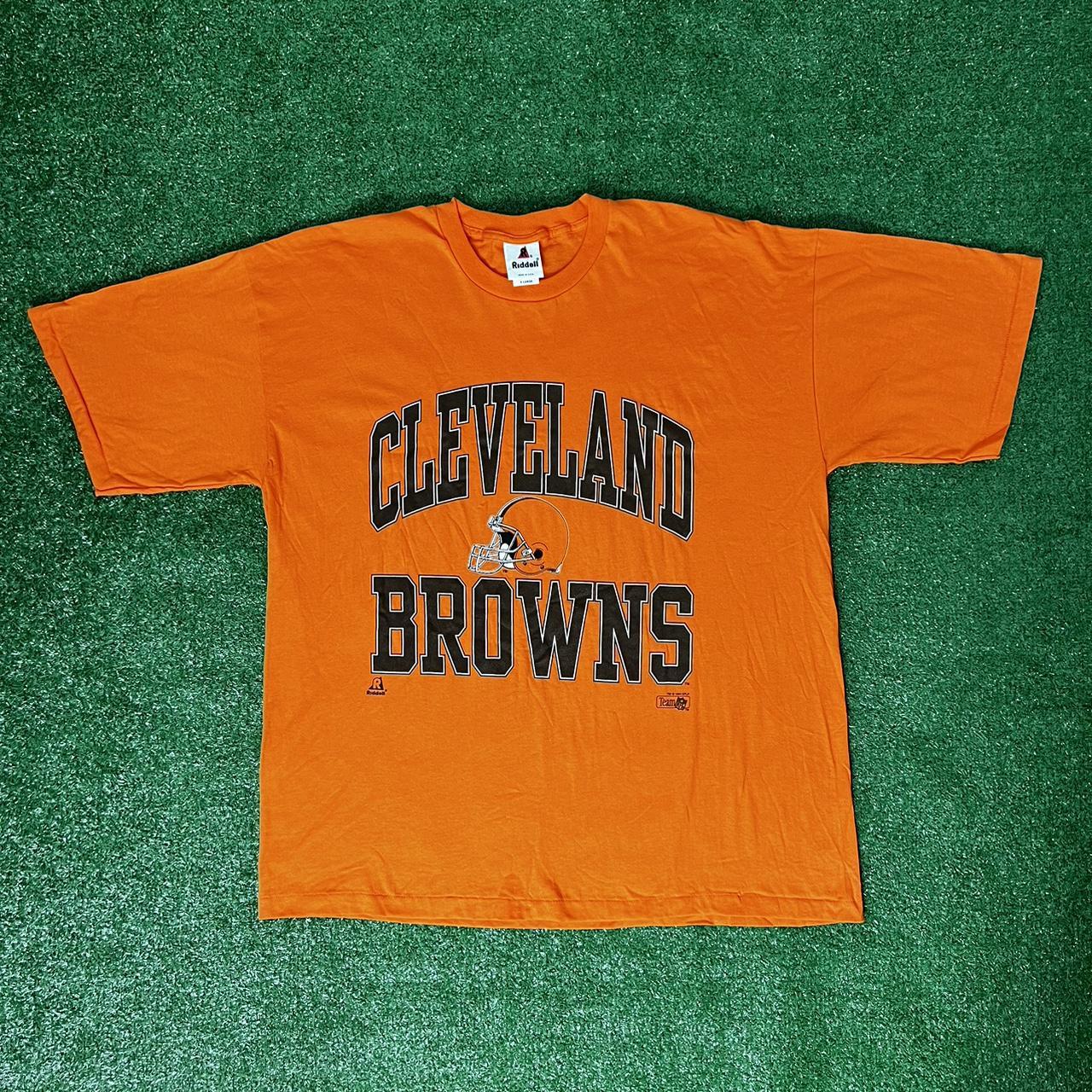 Vintage 1994 Cleveland browns T-shirt -color:... - Depop