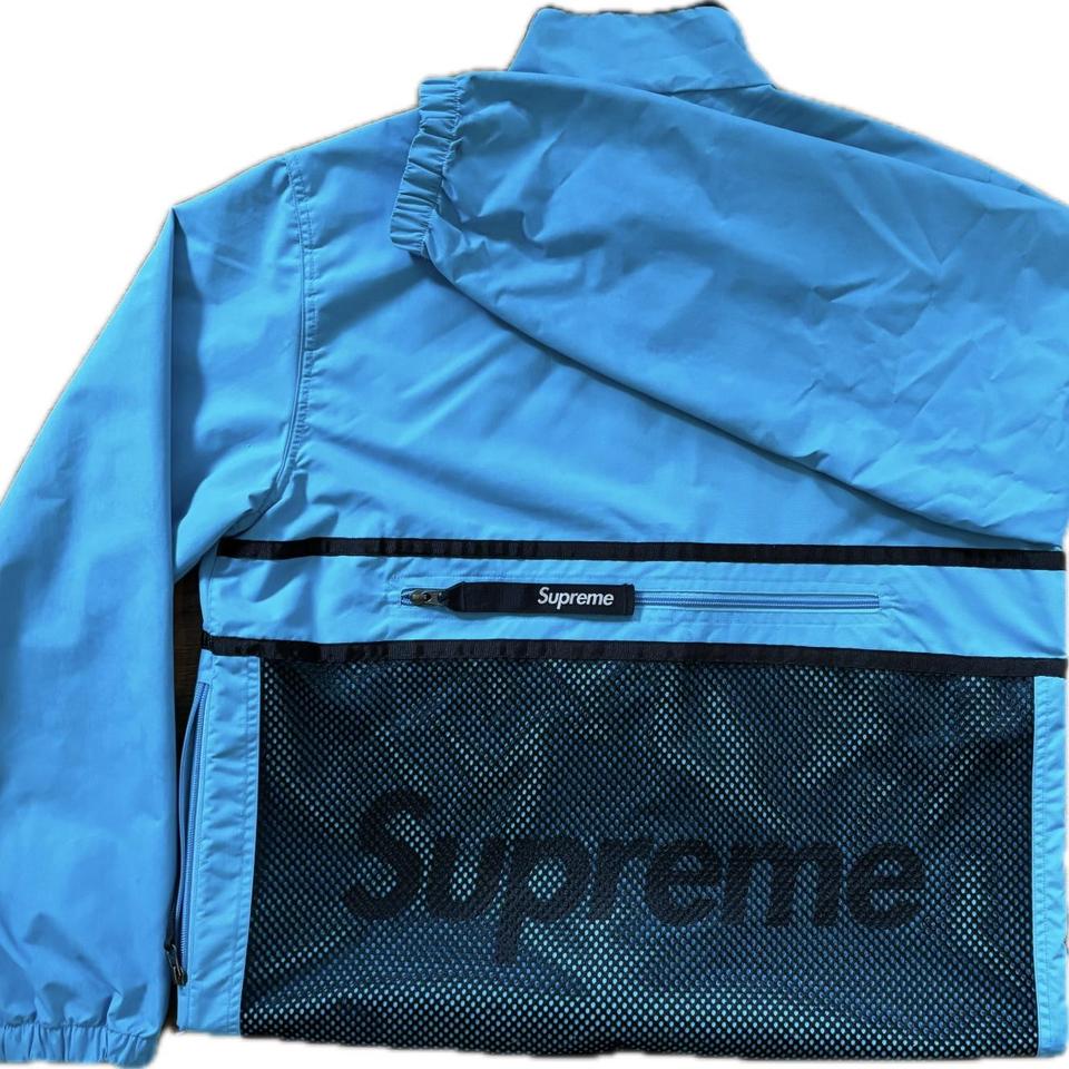 Supreme Striped Logo Windbreaker (SS17) - $158