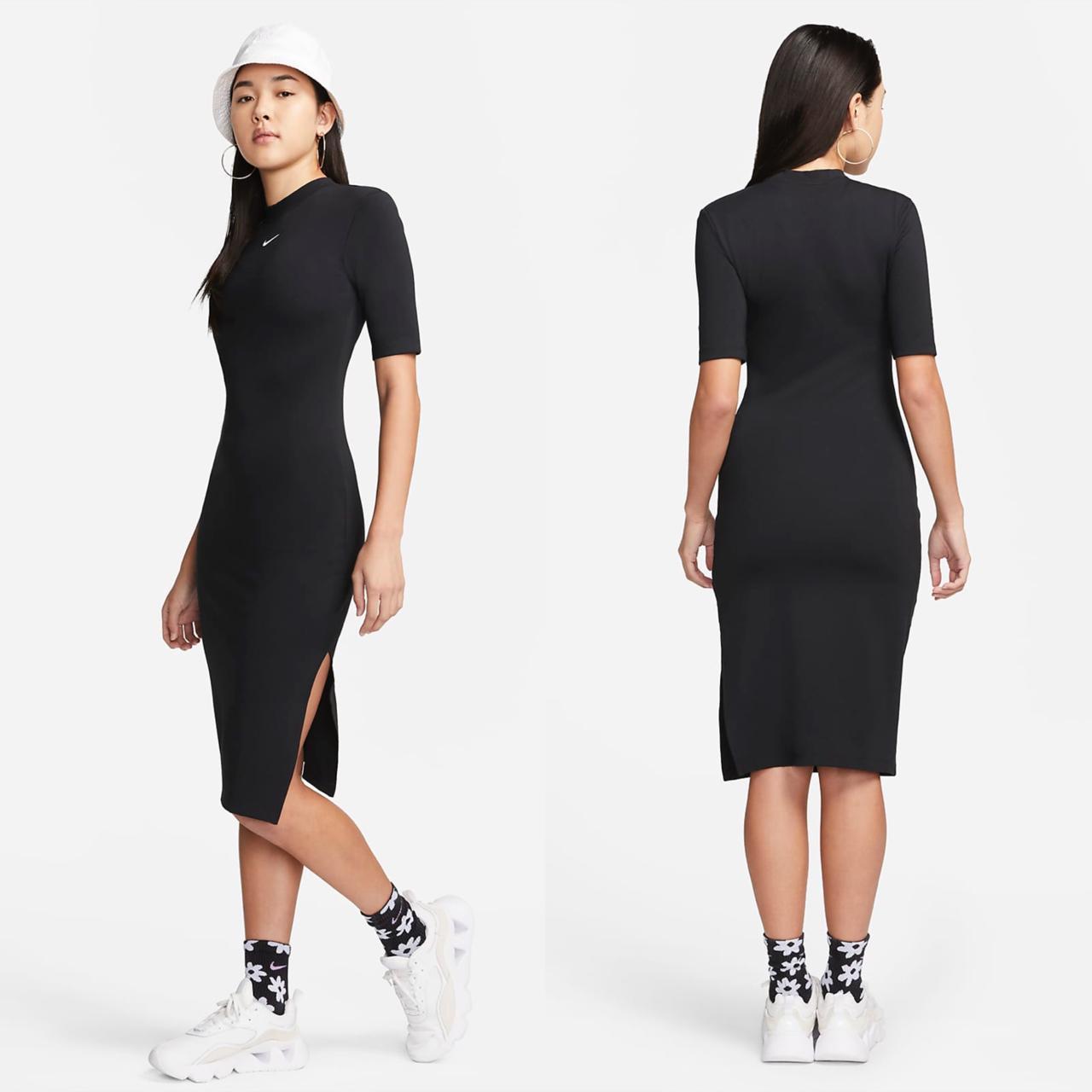 完売必須!☆Nike Sportswear Women's Short-Sleeve Dress Dress Nike Sportswear Women's Short Sleeve Dress Saturn Gold