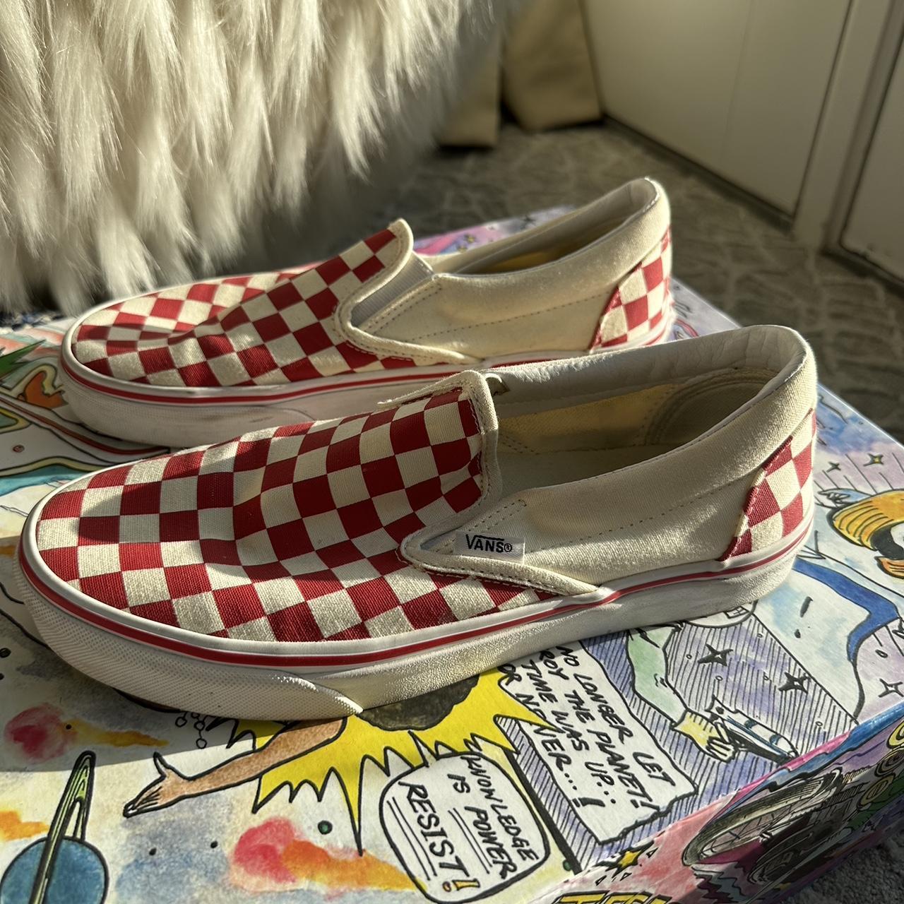 How to wash store red checkered vans