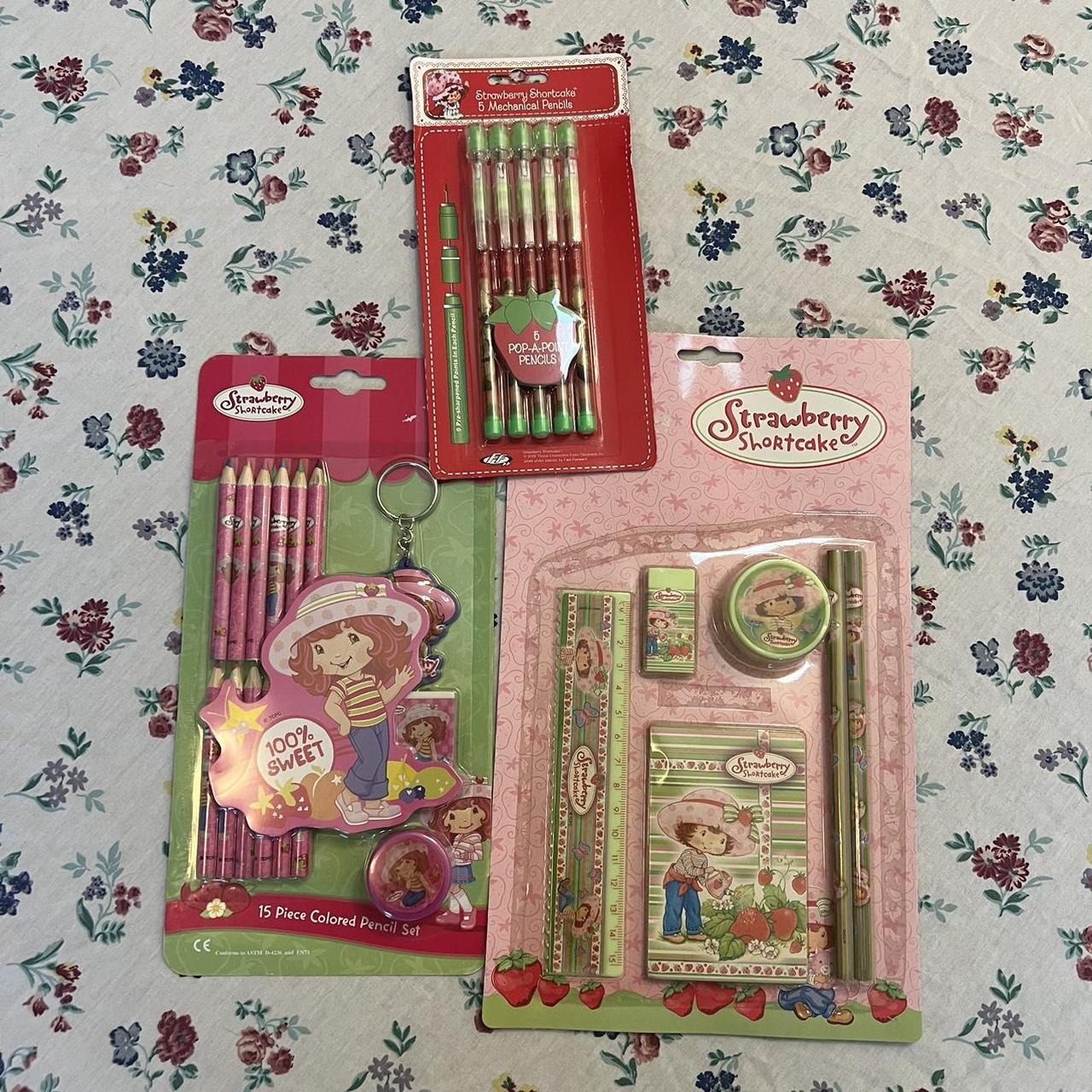 Strawberry Shortcake Stationary Set Includes Depop