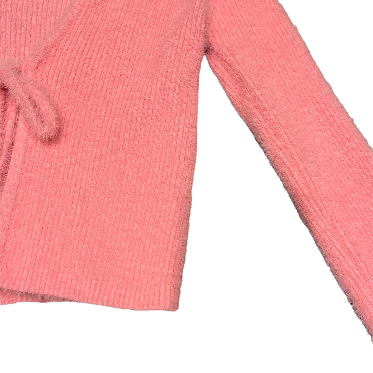 Urban Outfitters Women's Pink Cardigan Depop