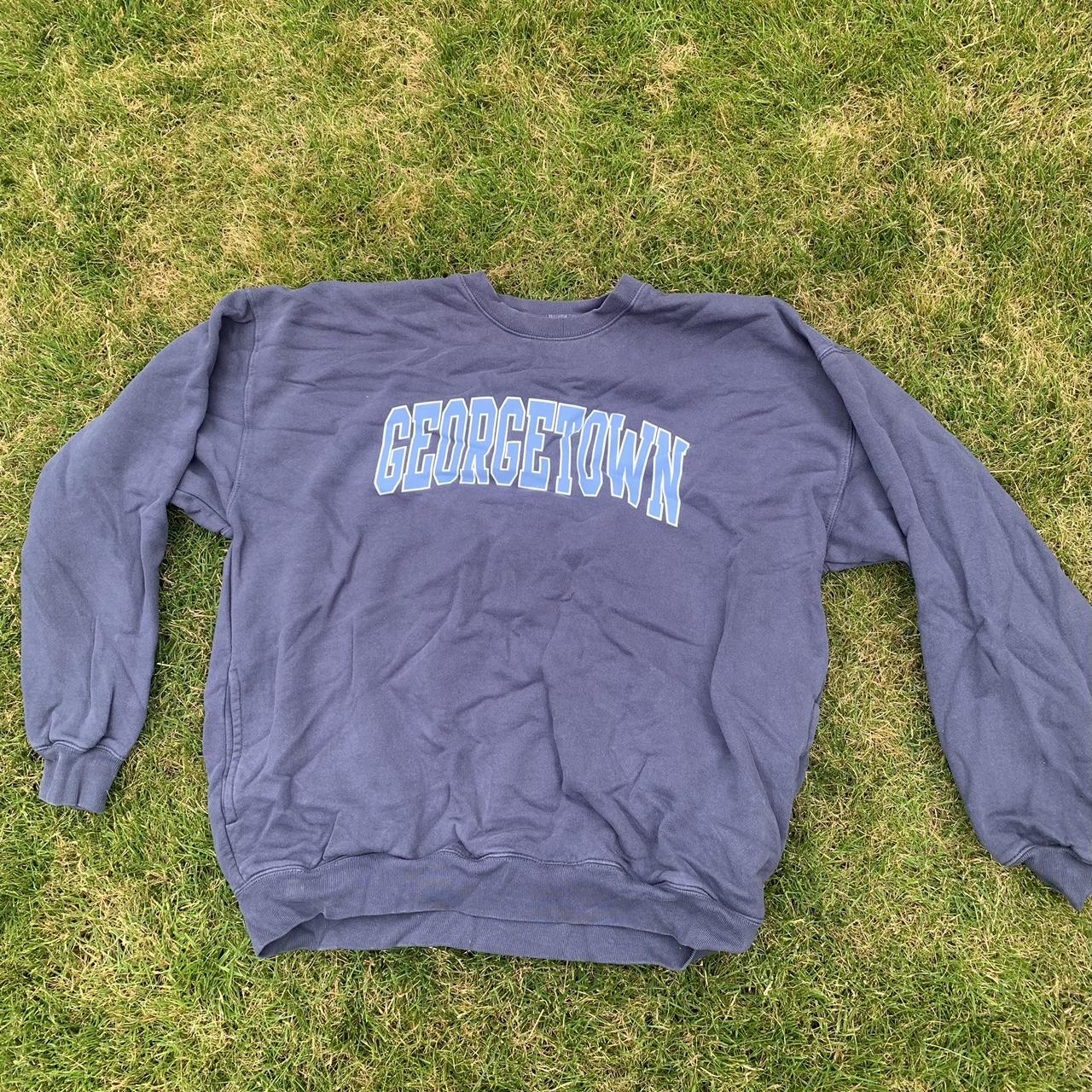 brandy melville GEORGETOWN sweatshirt one size Depop