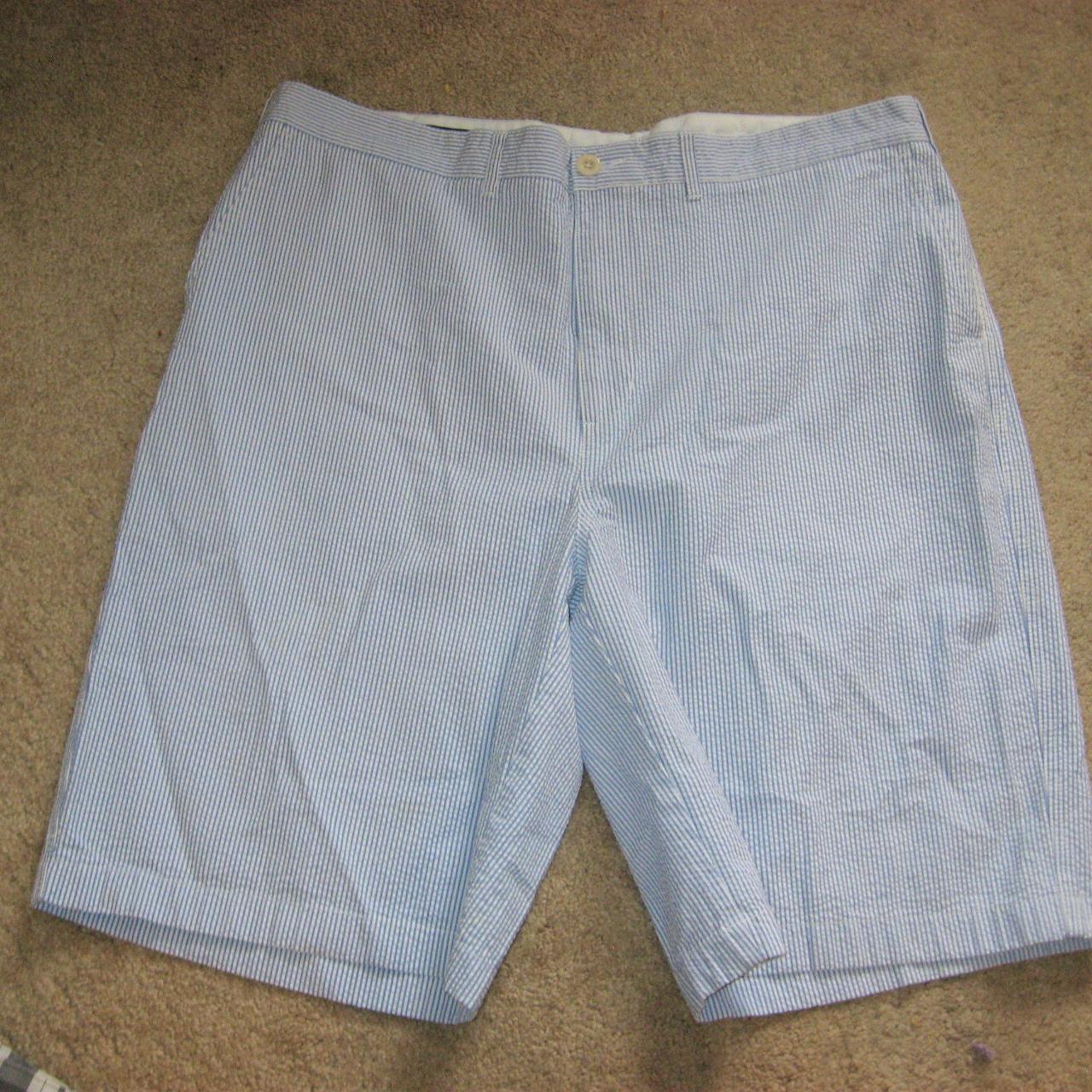 Lands' End Men's Blue Shorts Depop