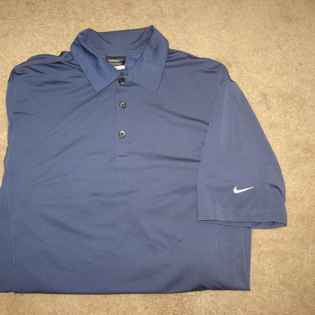 Nike Men's Blue Polo-shirts | Depop