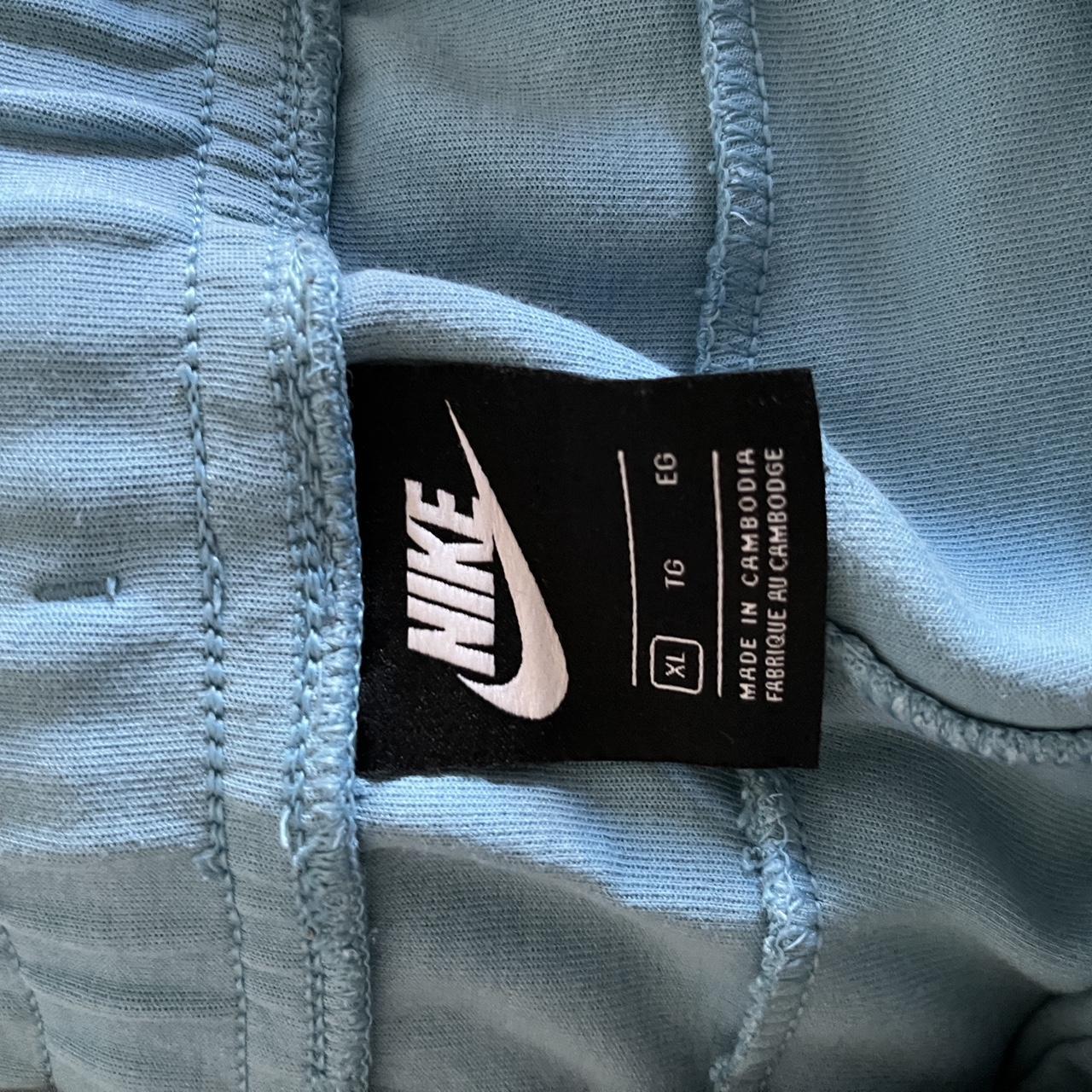baby blue nike tech