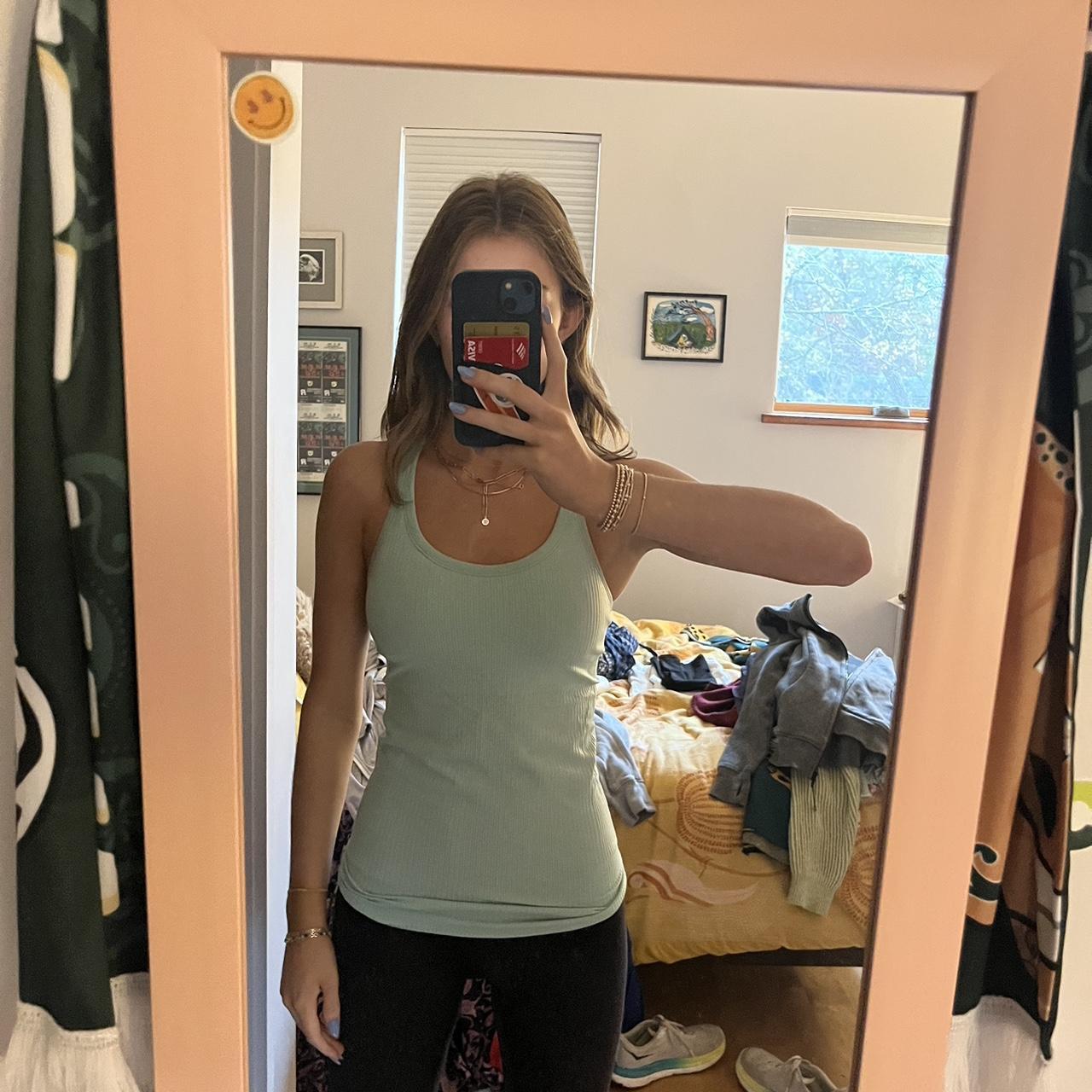 Ebb to street lululemon tank top, too big (usually... Depop